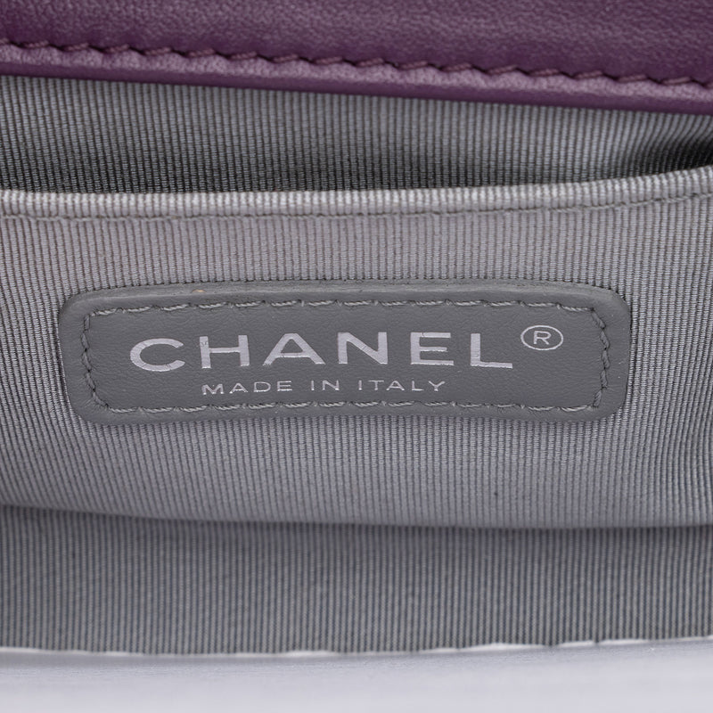 Chanel Velvet Small Boy Bag (SHF-f64Ll3)