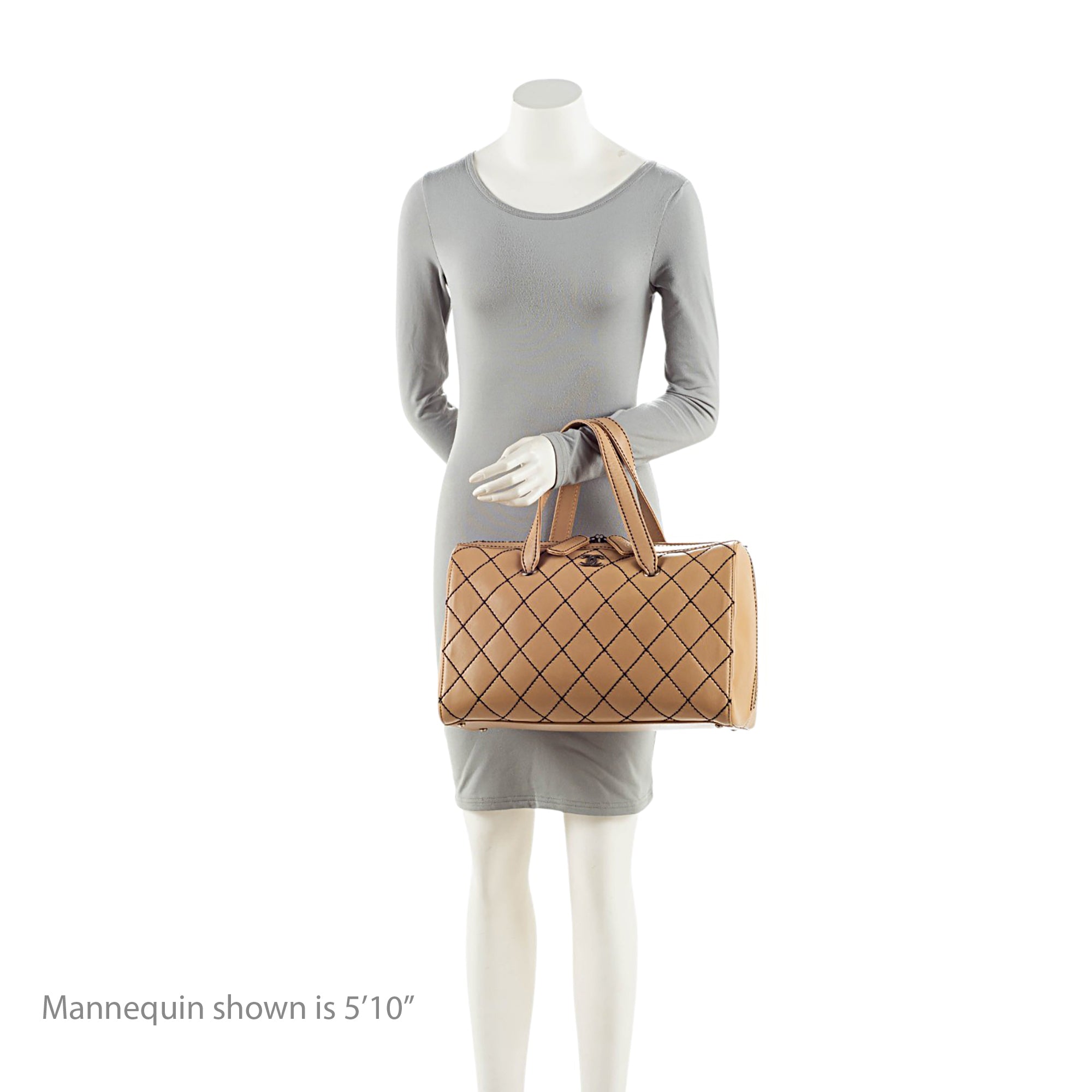 Chanel Vintage Calfskin Wild Stitch Duffle
