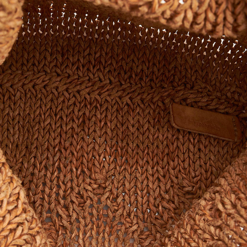 Chanel Vintage Crochet Bucket Bag (SHG-HX7aR1)
