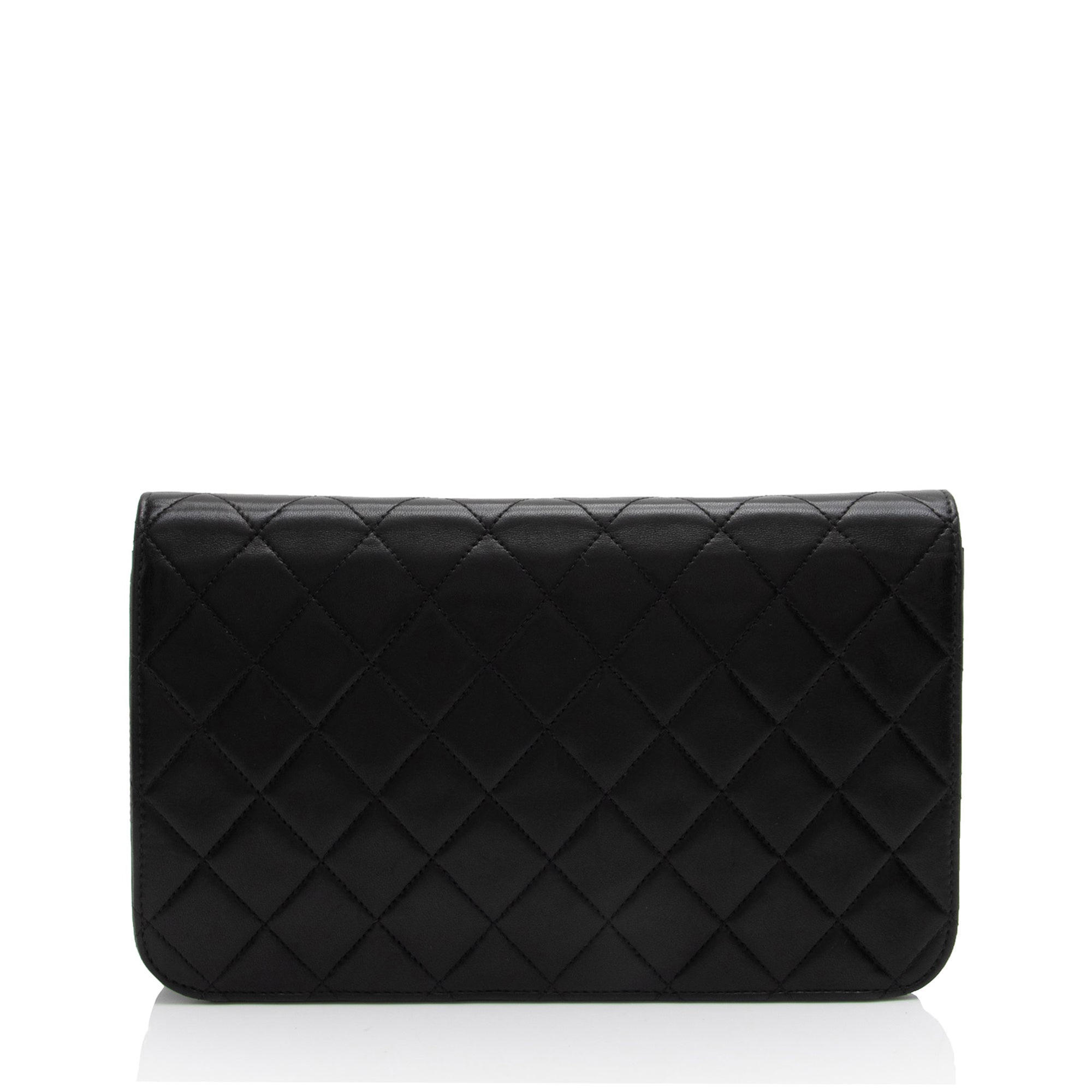 Chanel Vintage Lambskin CC Snap Flap Bag (SHF-pczMK0)