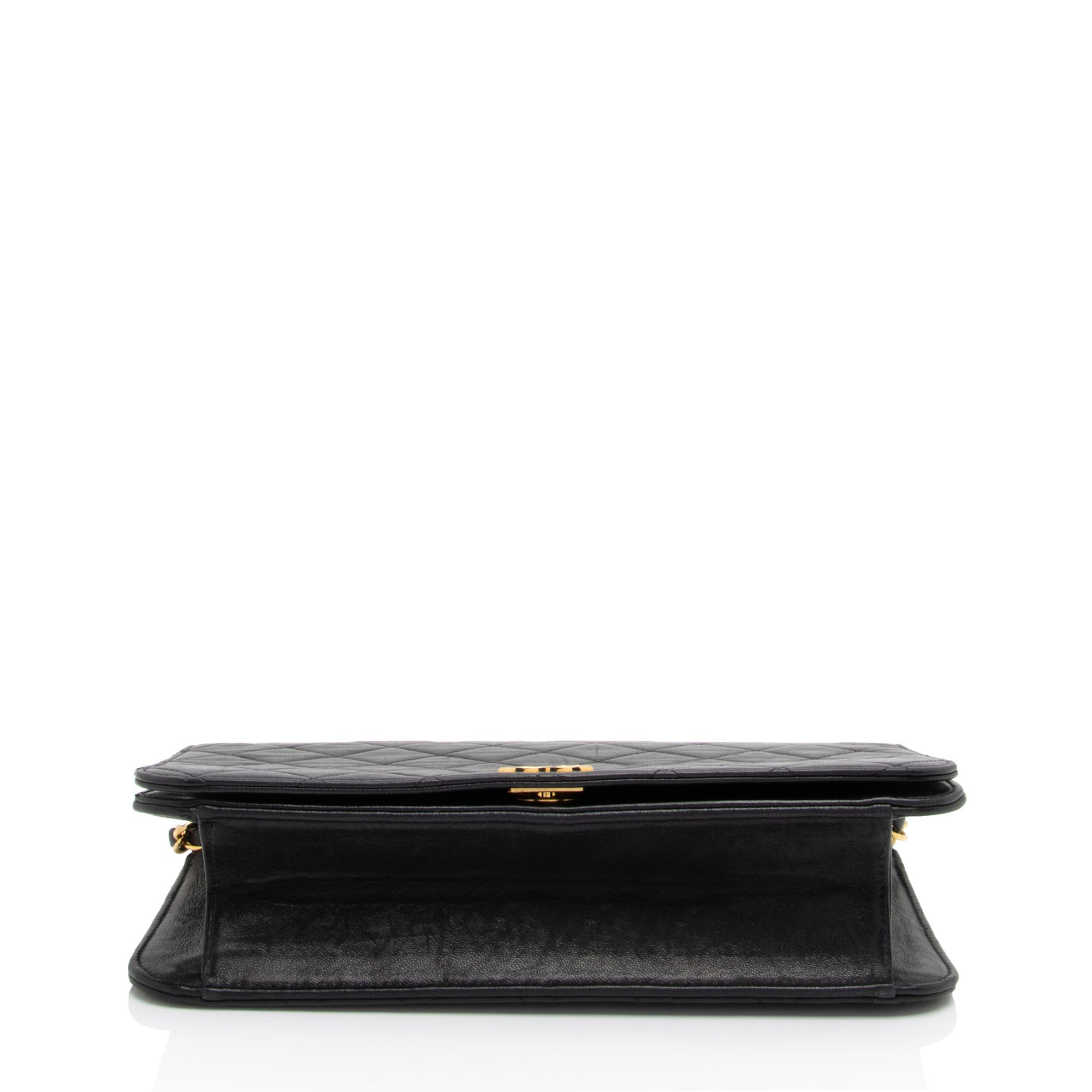 Chanel Vintage Lambskin CC Snap Flap Bag (SHF-pczMK0)