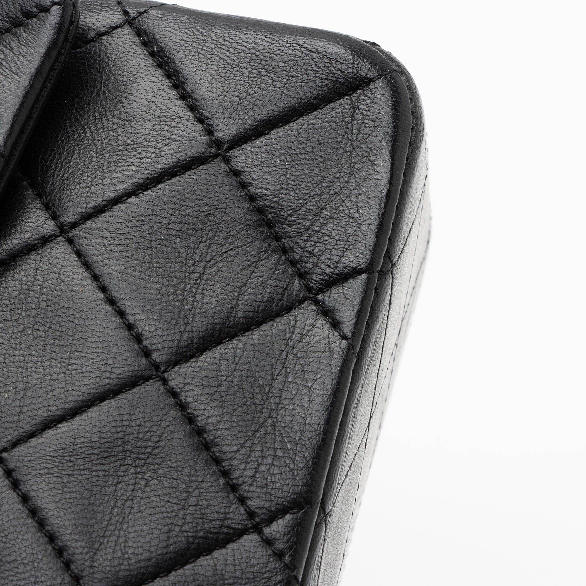 Chanel Vintage Lambskin Classic Medium Double Flap Bag