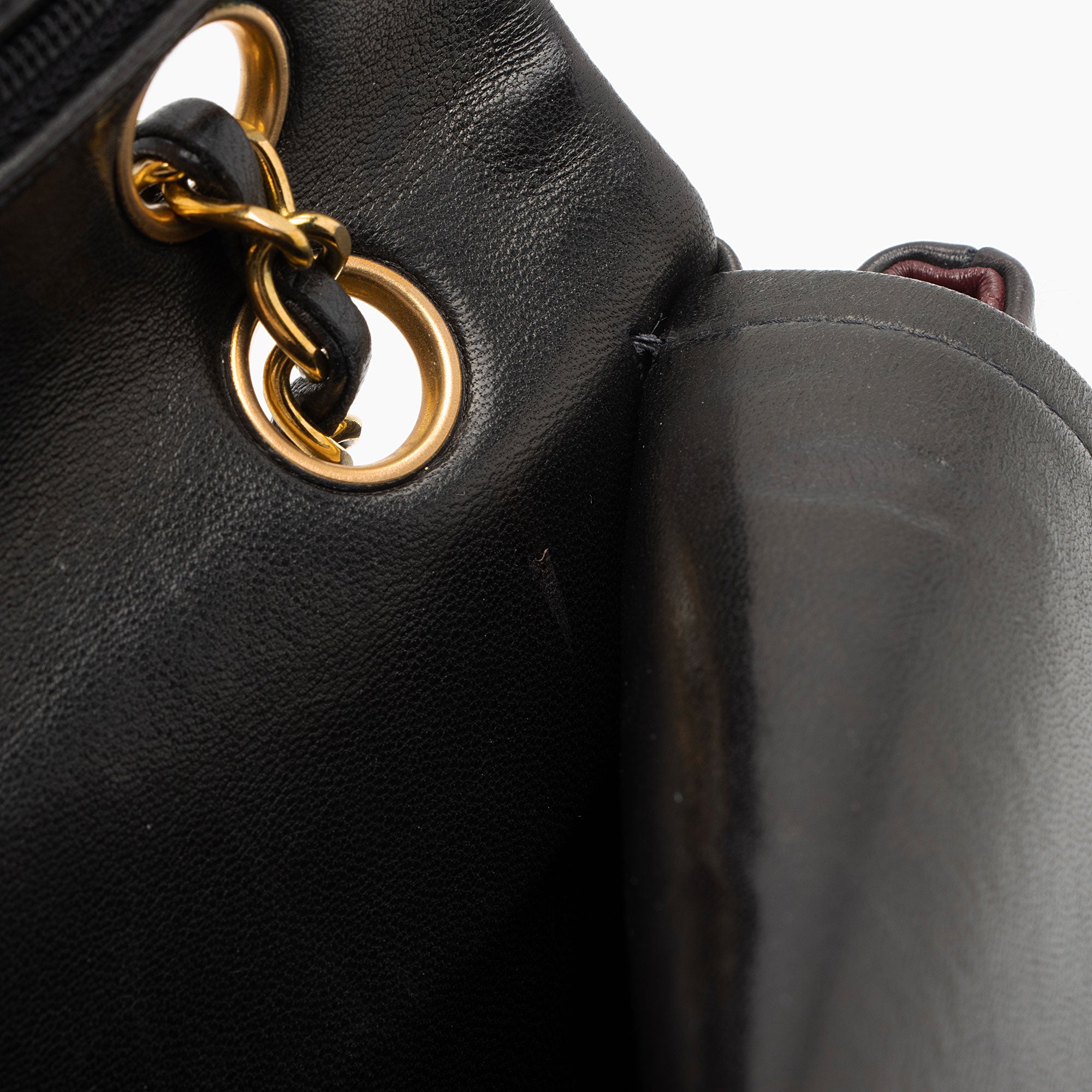 Chanel Vintage Lambskin Classic Small Double Flap Bag (SHF-wNnnBD)
