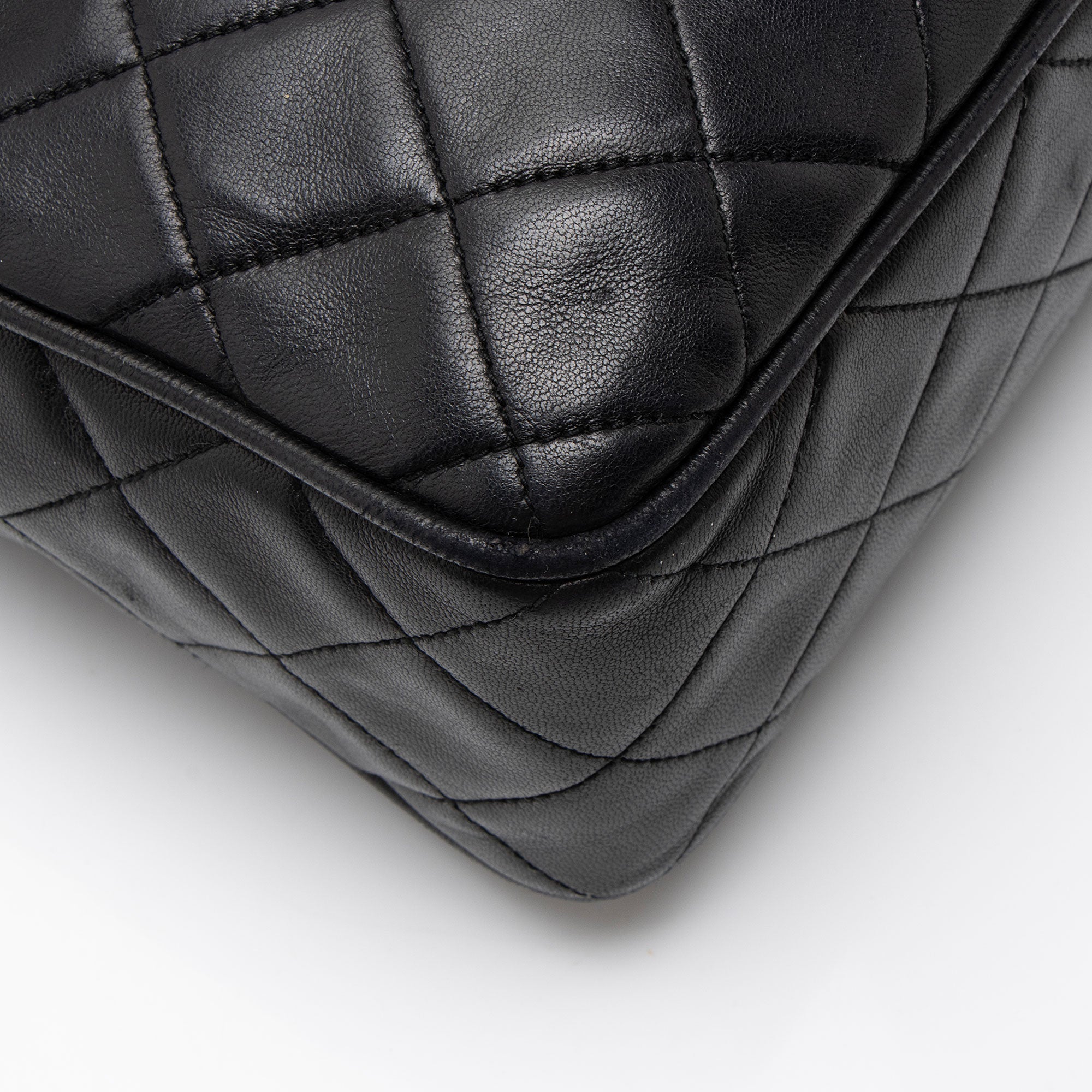 Chanel Vintage Lambskin Tassel Camera Bag