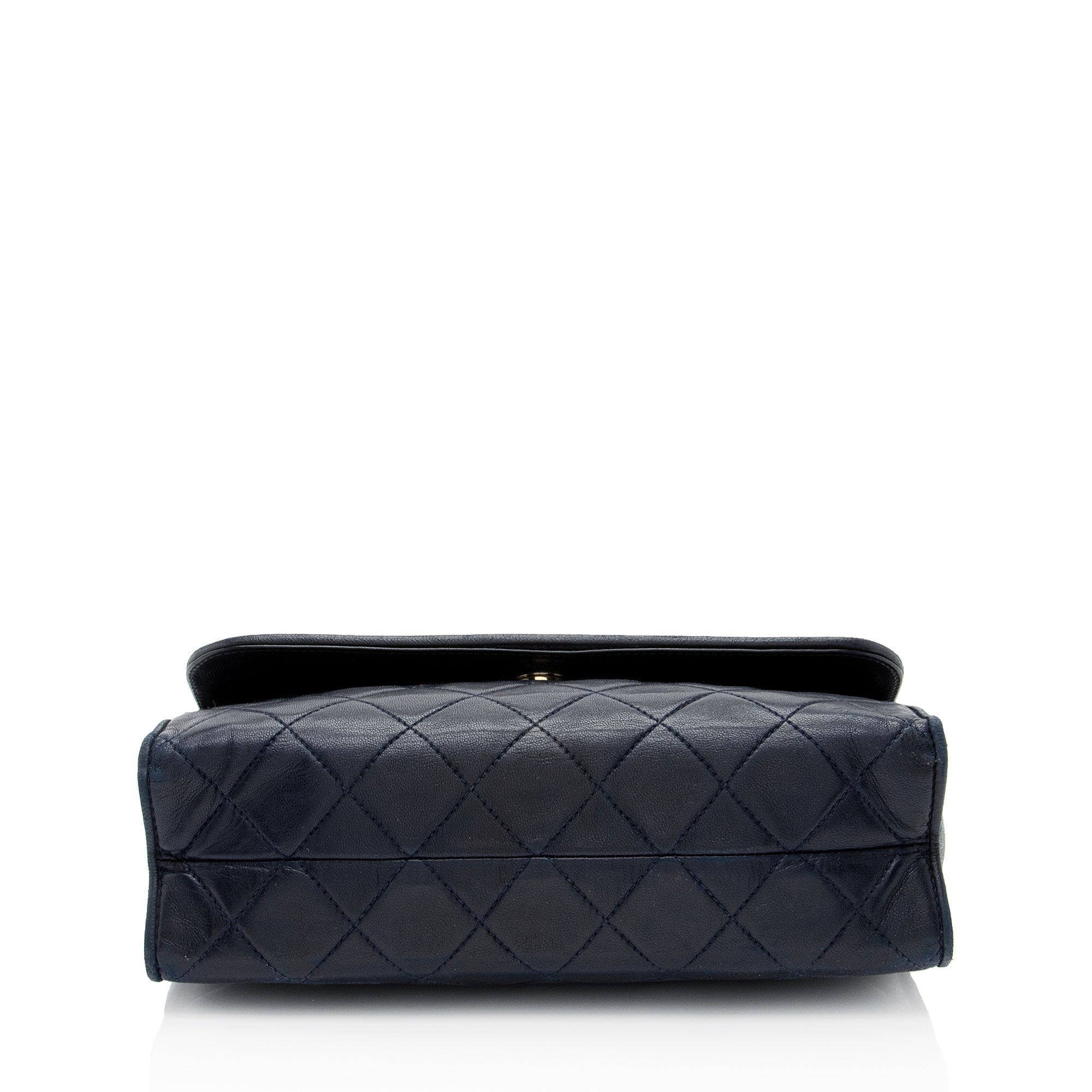 Chanel Vintage Lambskin Tassel Flap Bag