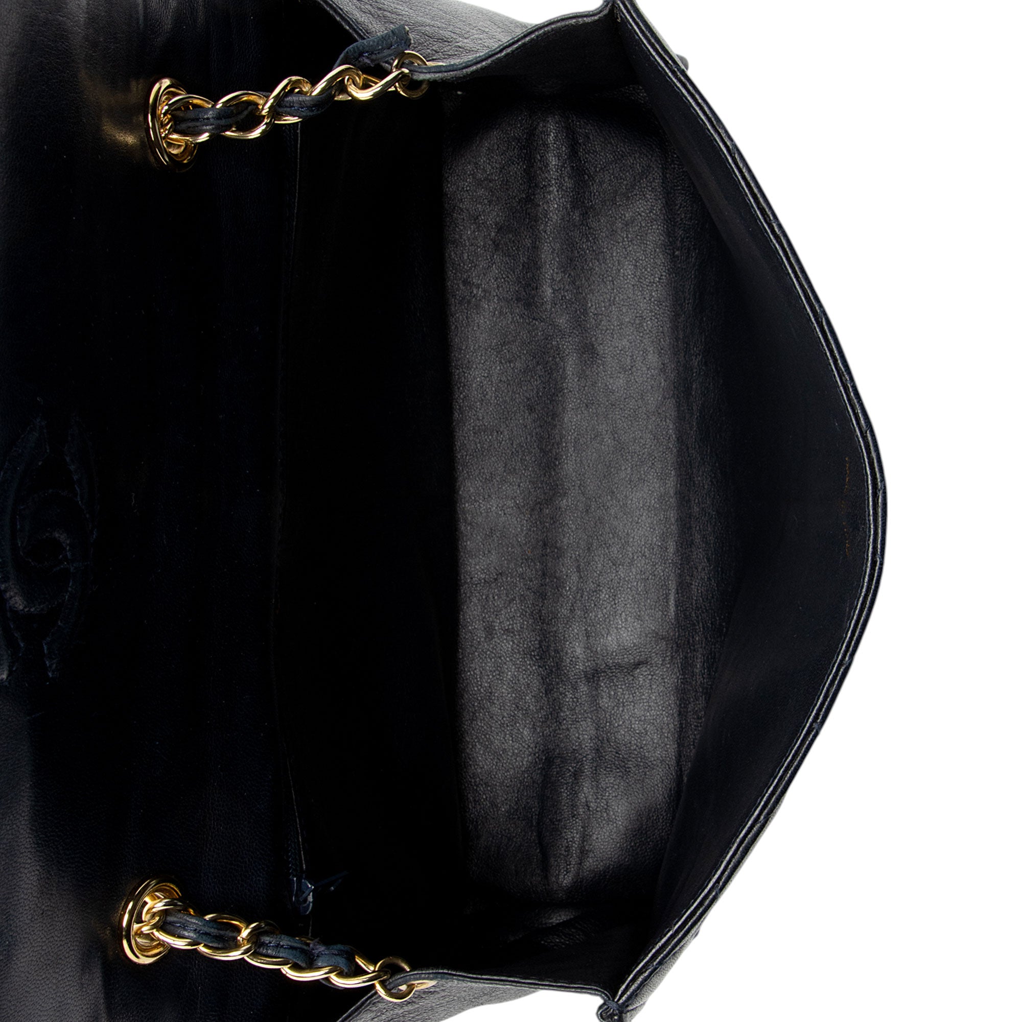 Chanel Vintage Lambskin Tassel Flap Bag