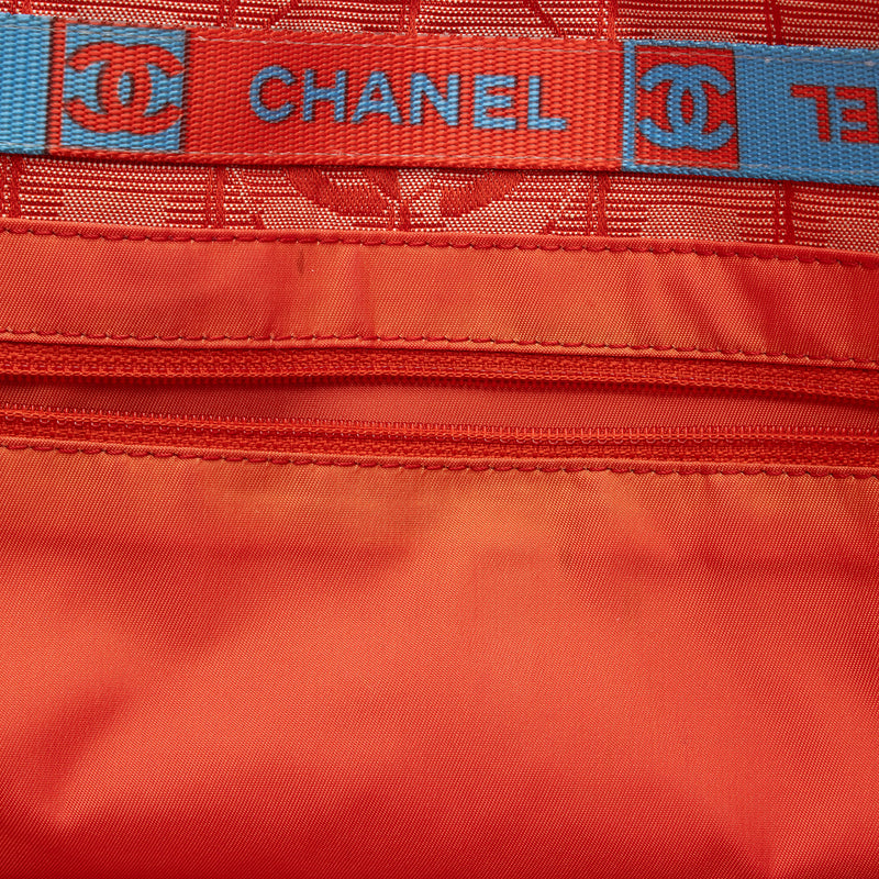 Chanel Vintage Nylon Travel Ligne Large Tote (SHF-sx8m6y)