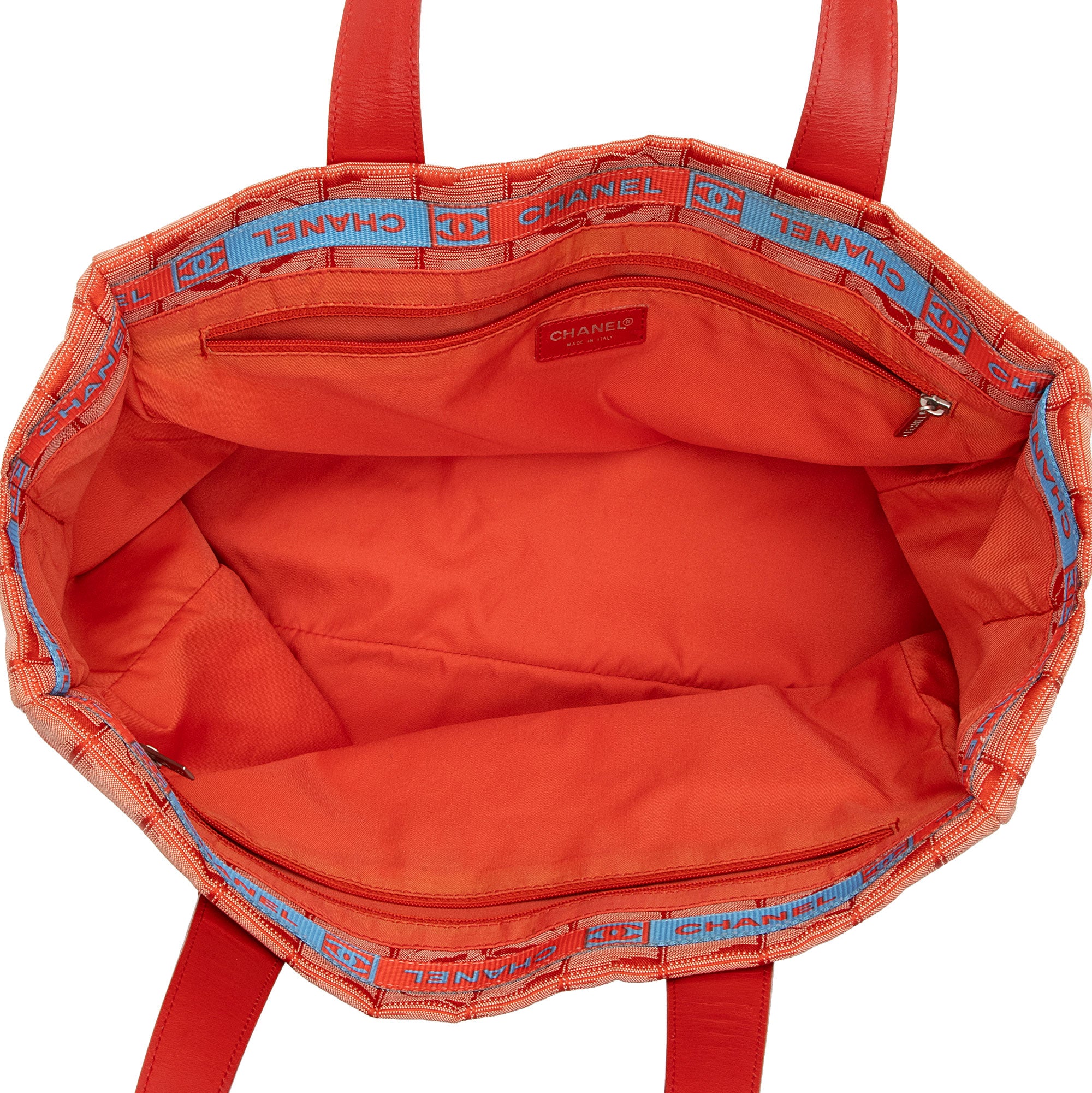 Chanel Vintage Nylon Travel Ligne Large Tote (SHF-sx8m6y)