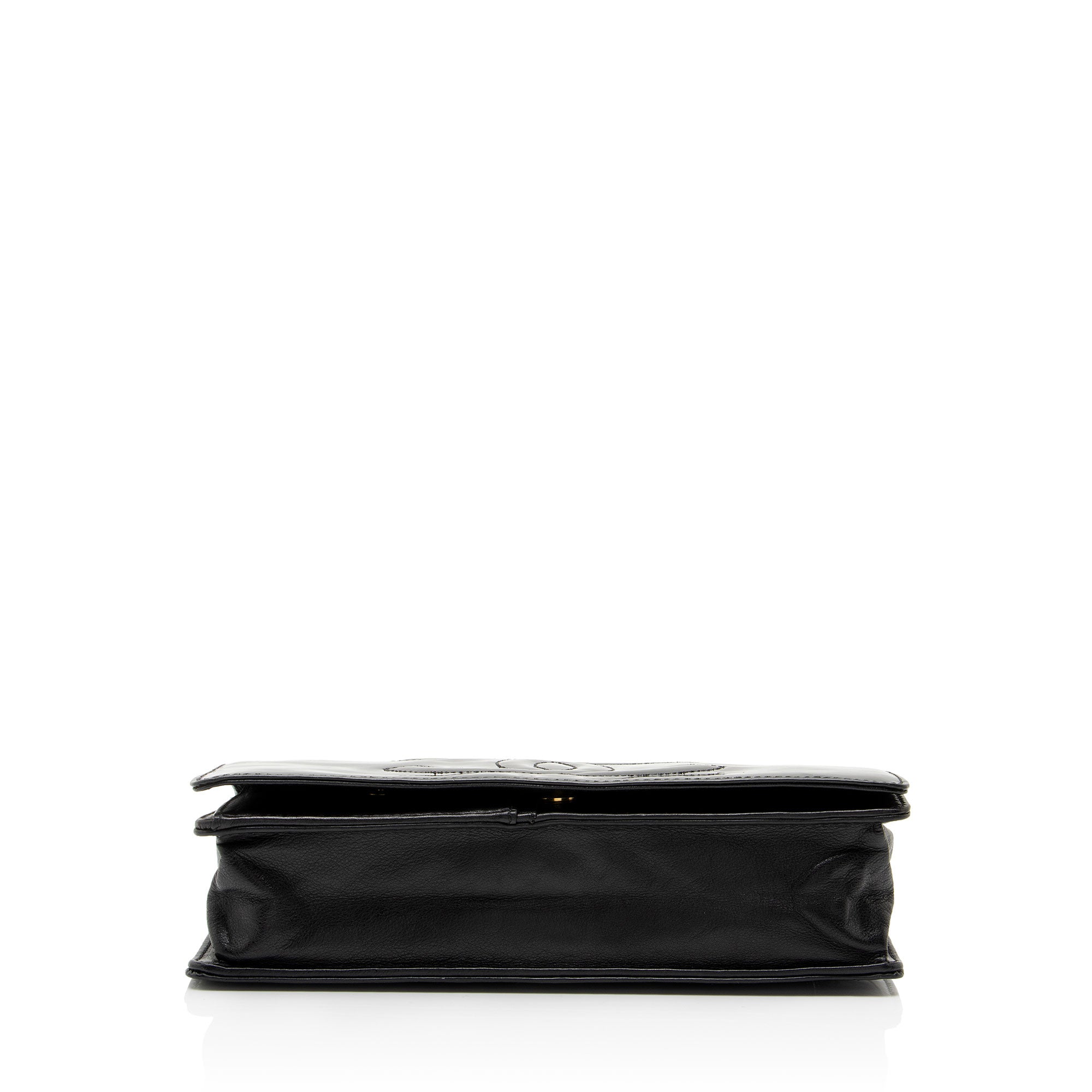Chanel Vintage Patent Leather CC Wallet on Chain