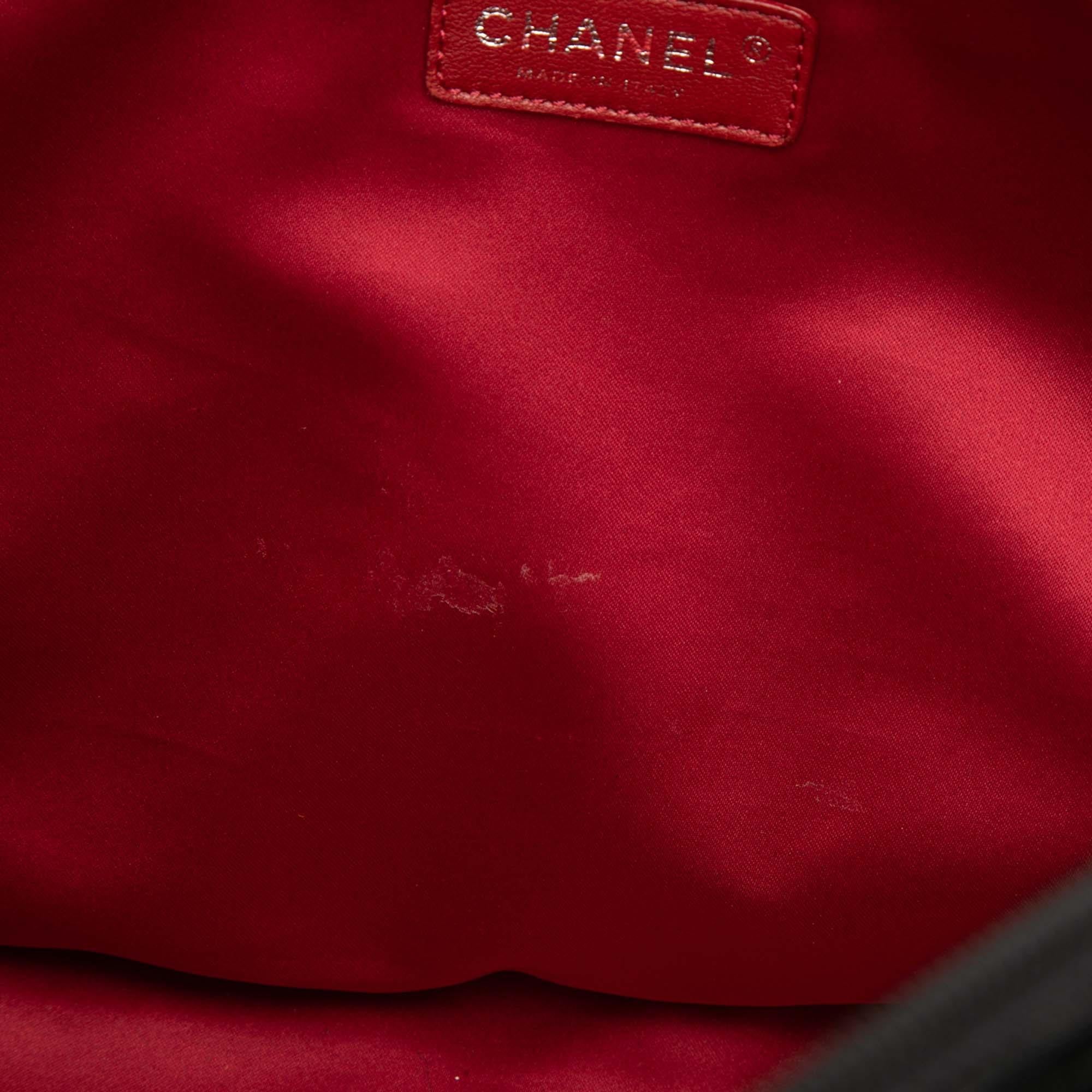 Chanel Vinyl Coco Ming Grand Shopping Tote
