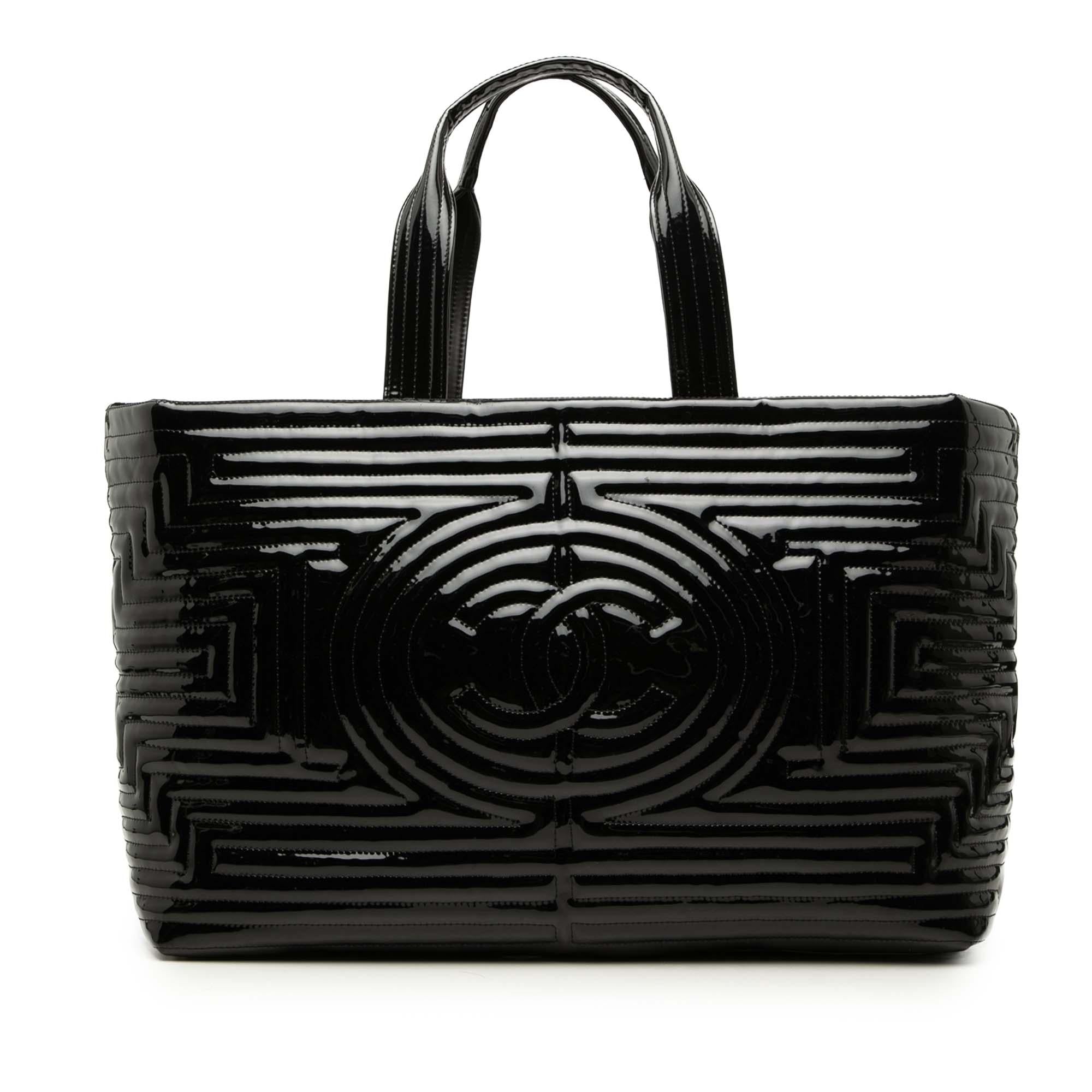 Chanel Vinyl Coco Ming Grand Shopping Tote
