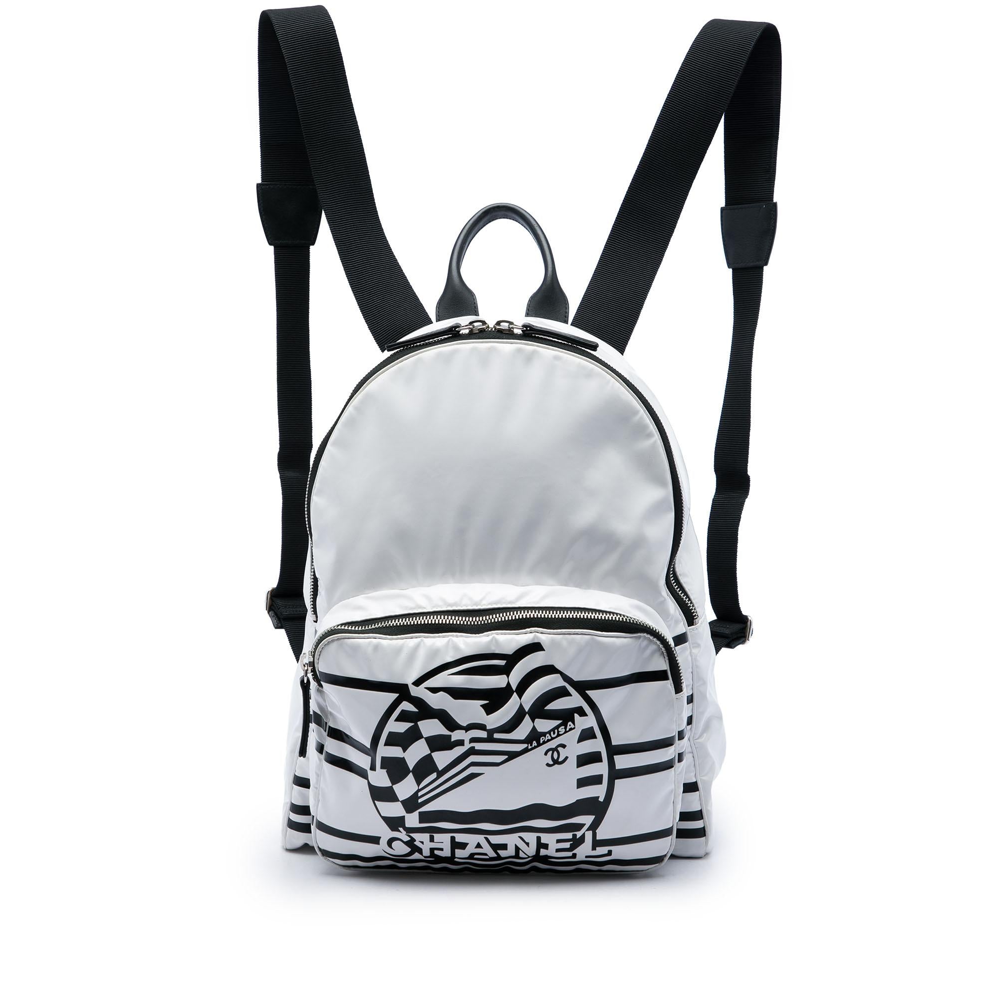 Chanel Vinyl La Pausa Bay Backpack