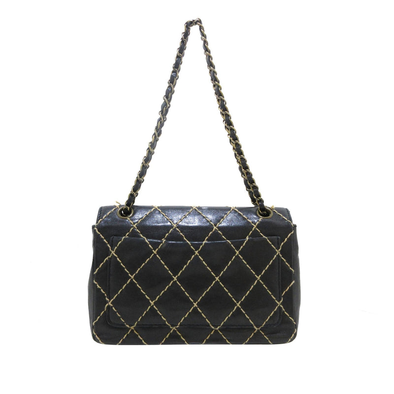 Chanel Wild Stitch Single Flap Bag (SHG-gB2uOe)