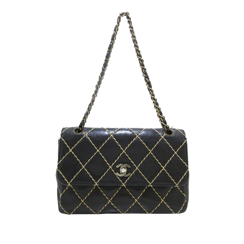 Chanel Wild Stitch Single Flap Bag (SHG-gB2uOe) – LuxeDH