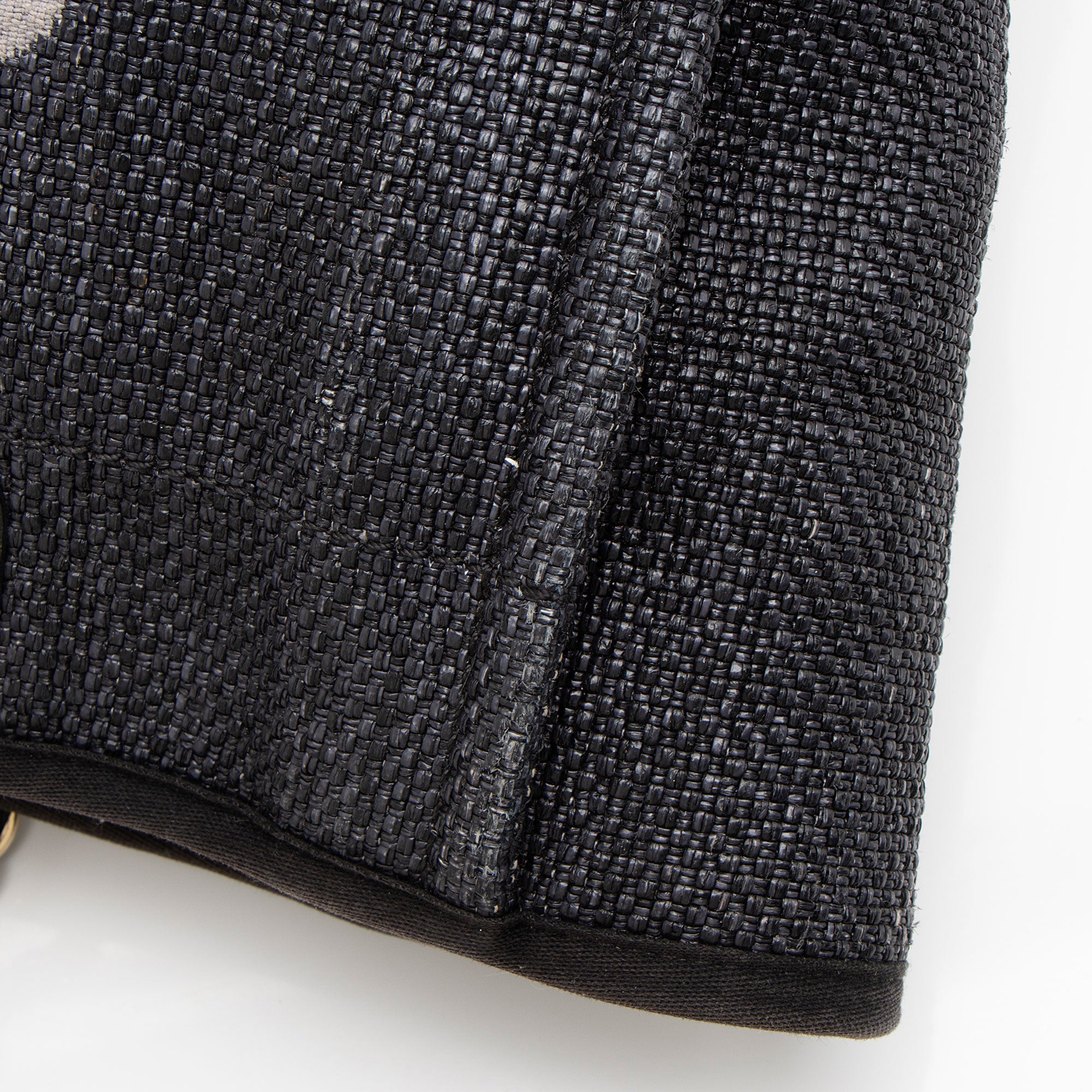 Chanel Woven Straw Deauville Small Tote