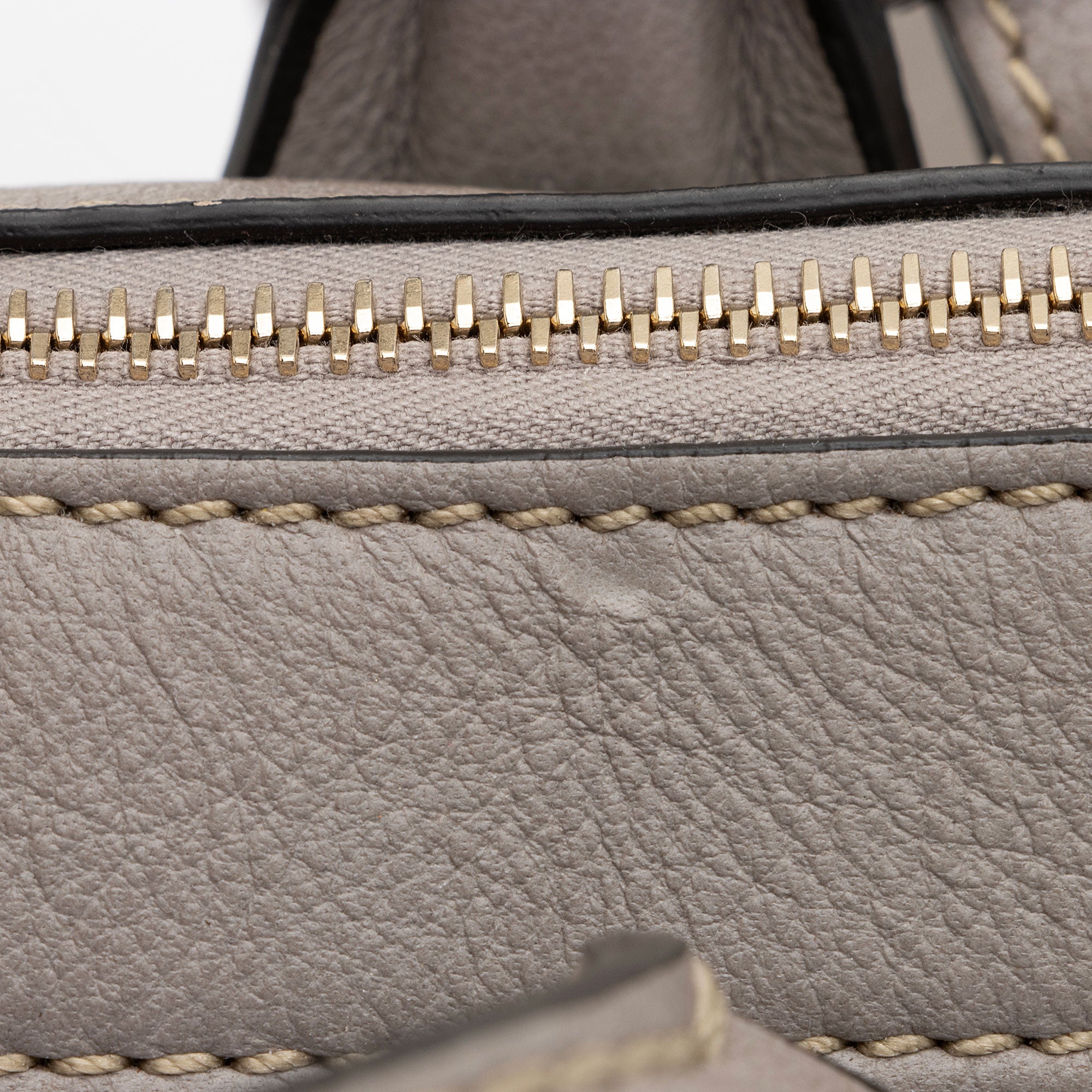 Chloe Buffalo Leather Edith Mini Bag (SHF-bTcFSi)