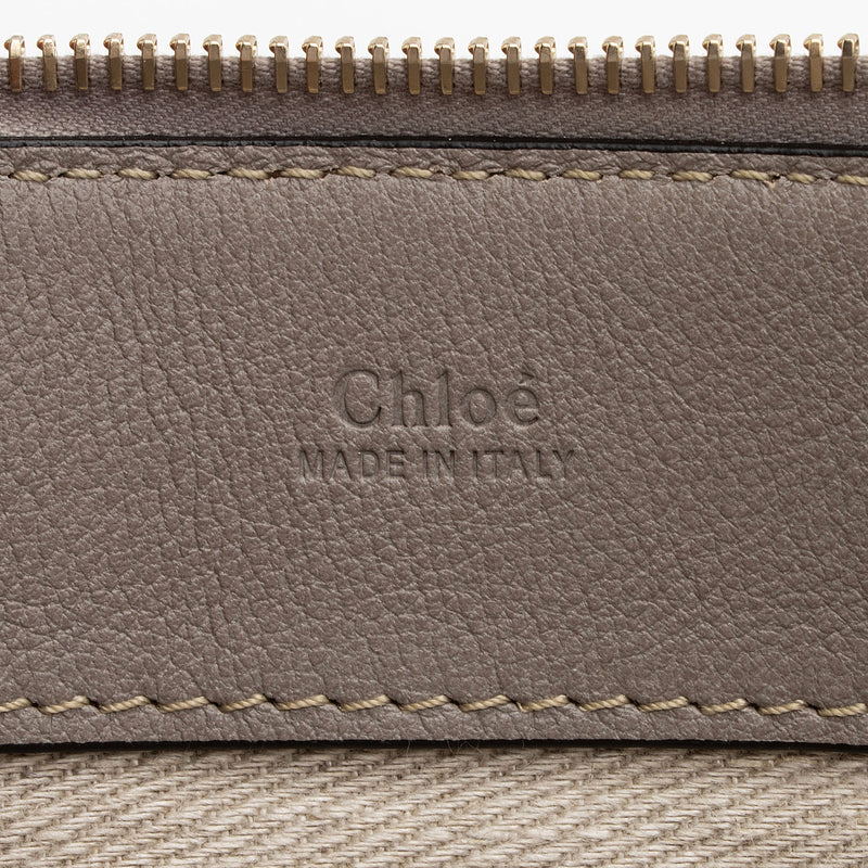 Chloe Buffalo Leather Edith Mini Bag (SHF-bTcFSi)