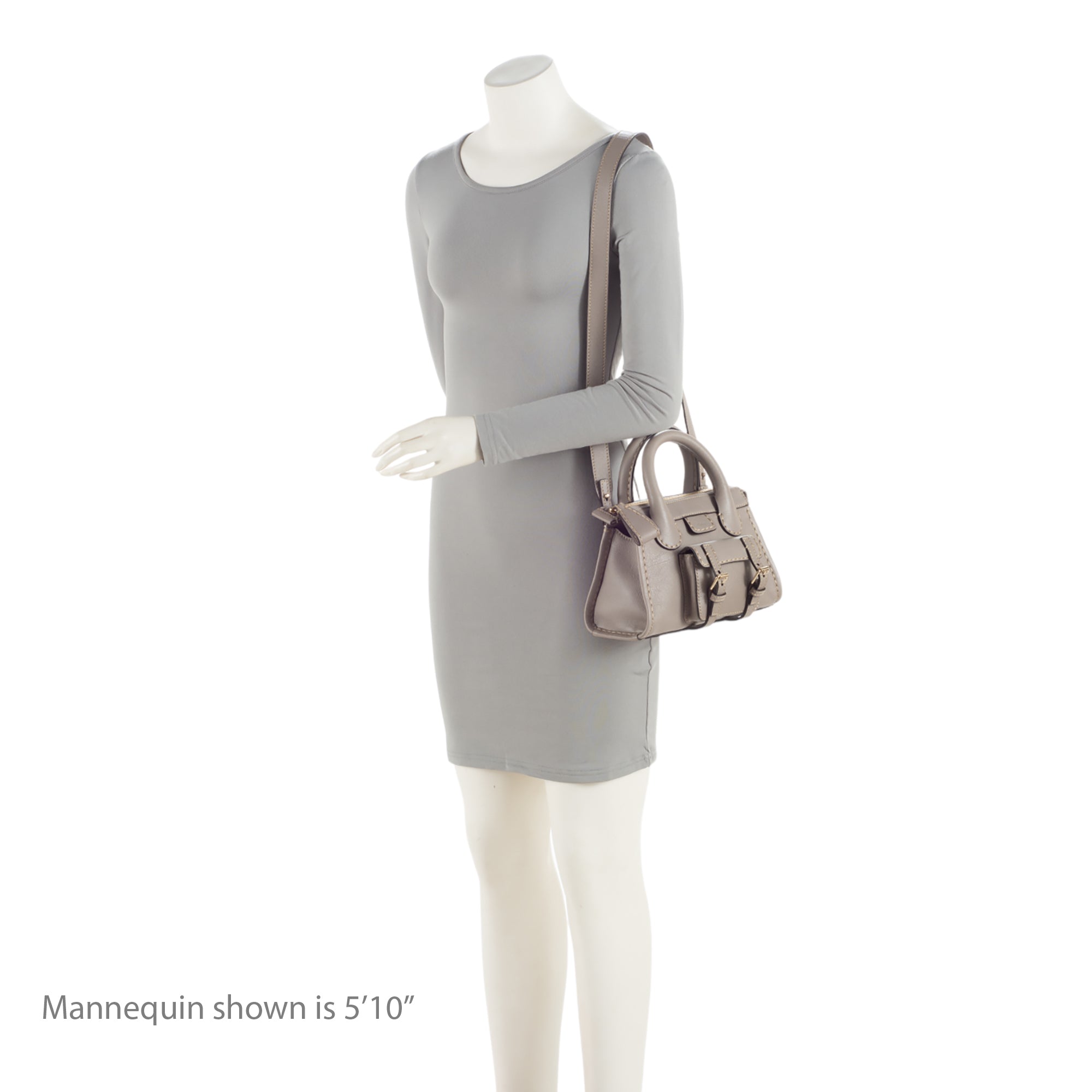 Chloe Buffalo Leather Edith Mini Bag (SHF-bTcFSi)