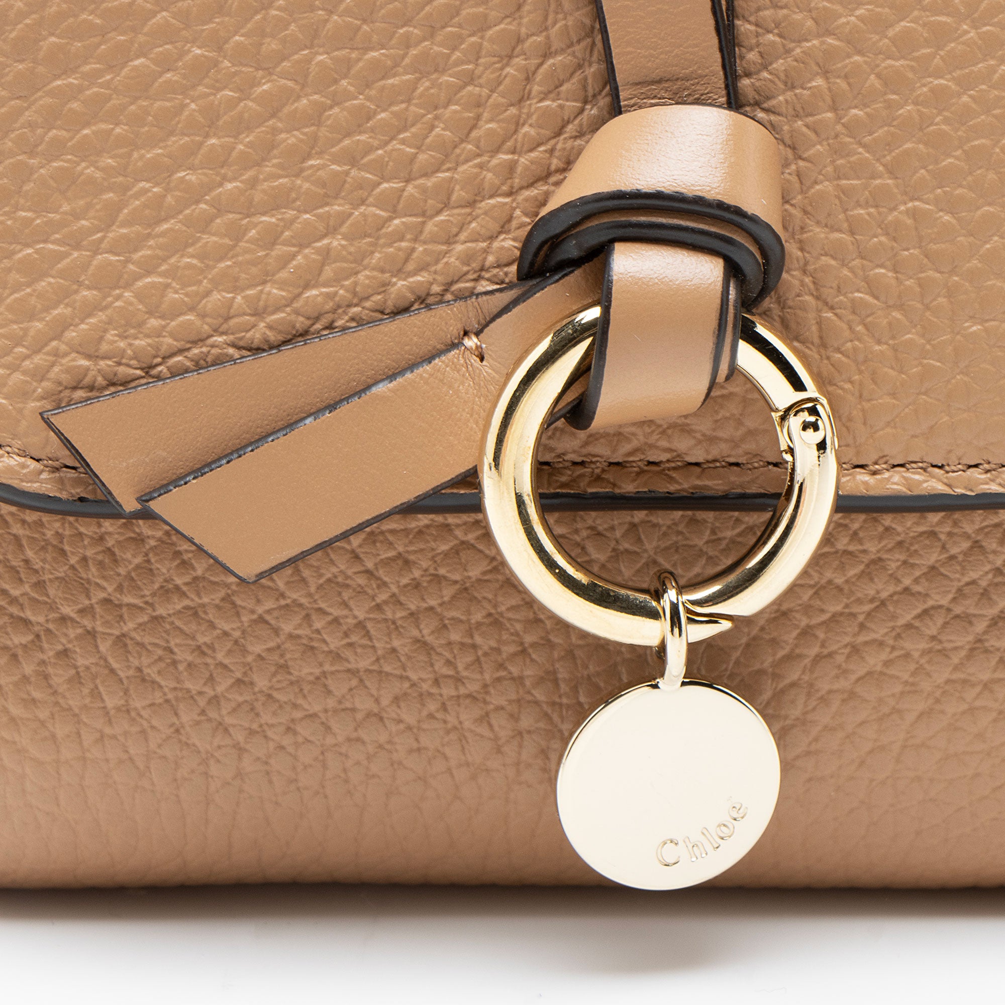 Chloe Calfskin Alphabet Trifold Wallet