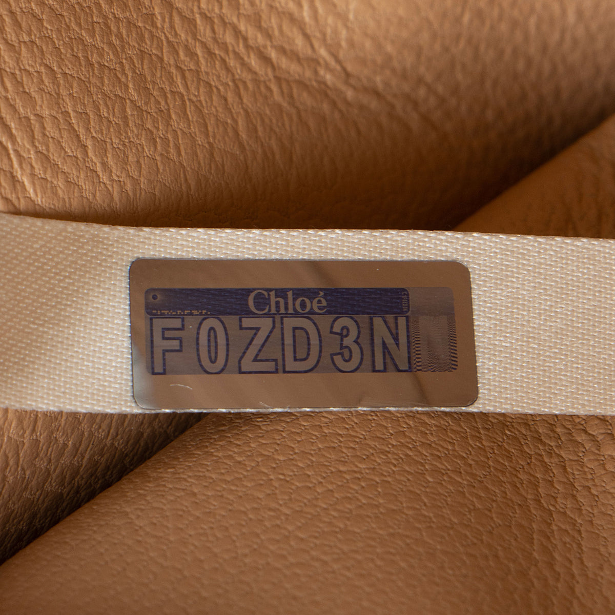 Chloe Calfskin Alphabet Trifold Wallet