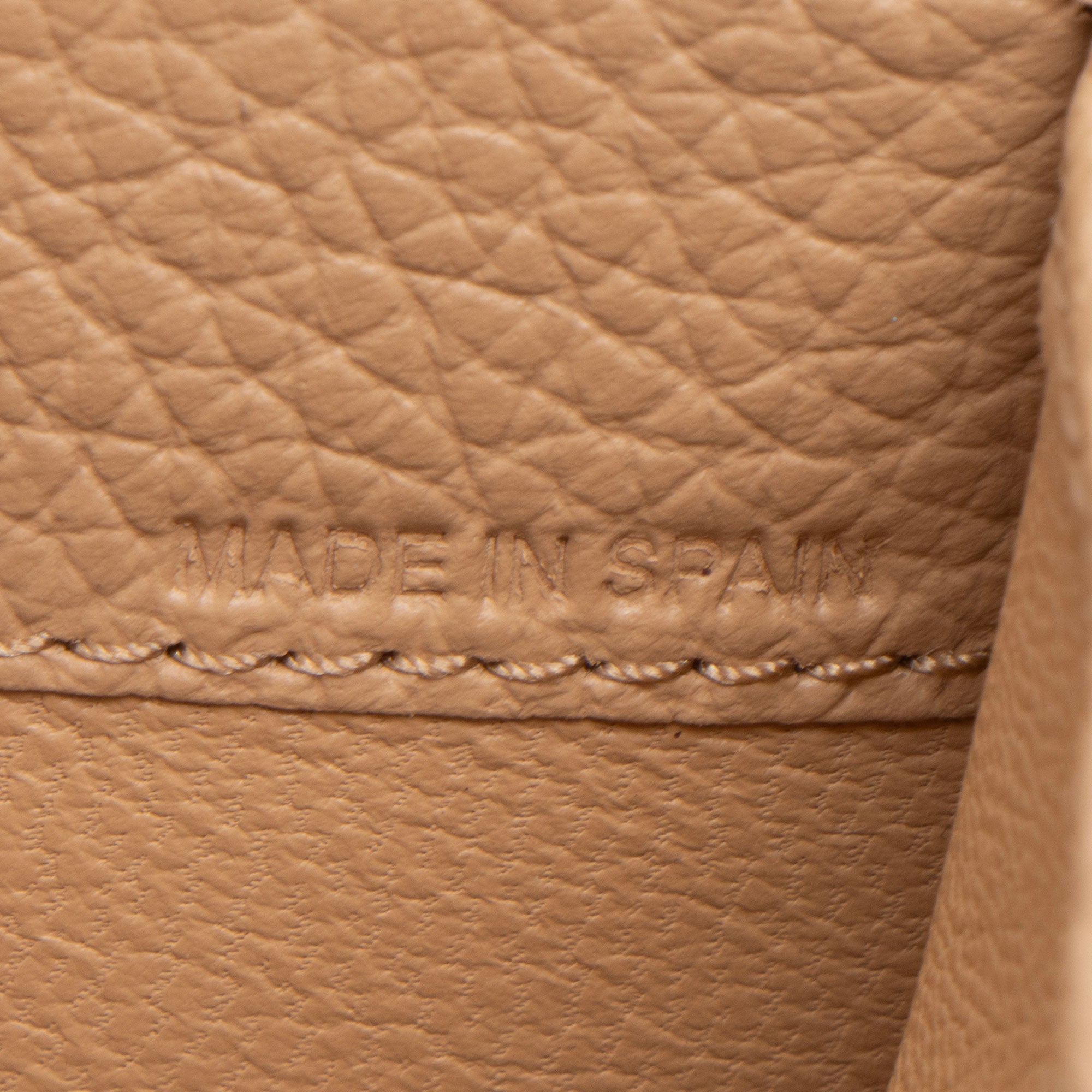 Chloe Calfskin Alphabet Trifold Wallet