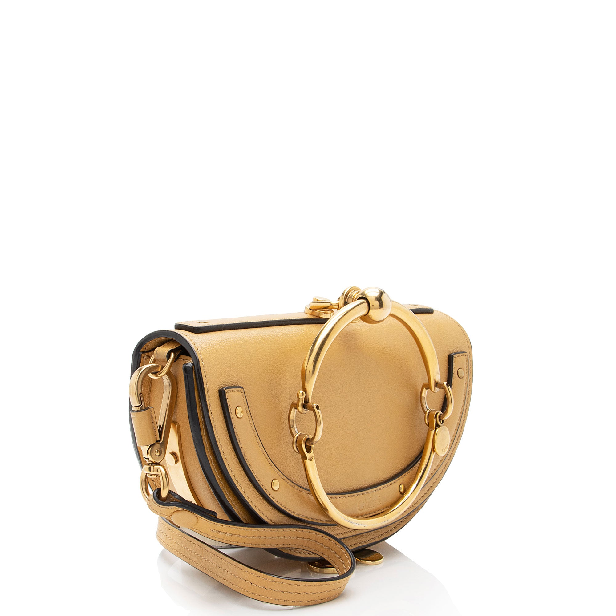 Chloe Calfskin Nile Minaudiere Small Bracelet Bag (SHF-urTPJ4)