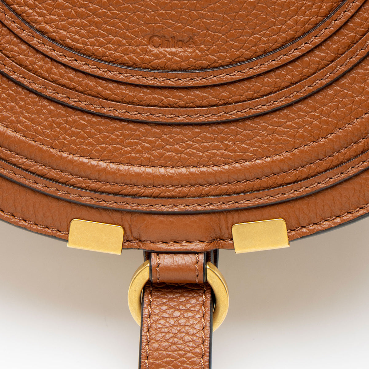 Chloe Calfskin Raffia Marcie Medium Crossbody
