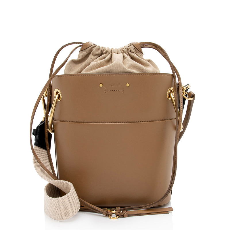 Chloe Calfskin Roy Small Bucket Bag (SHF-GyNXb9)