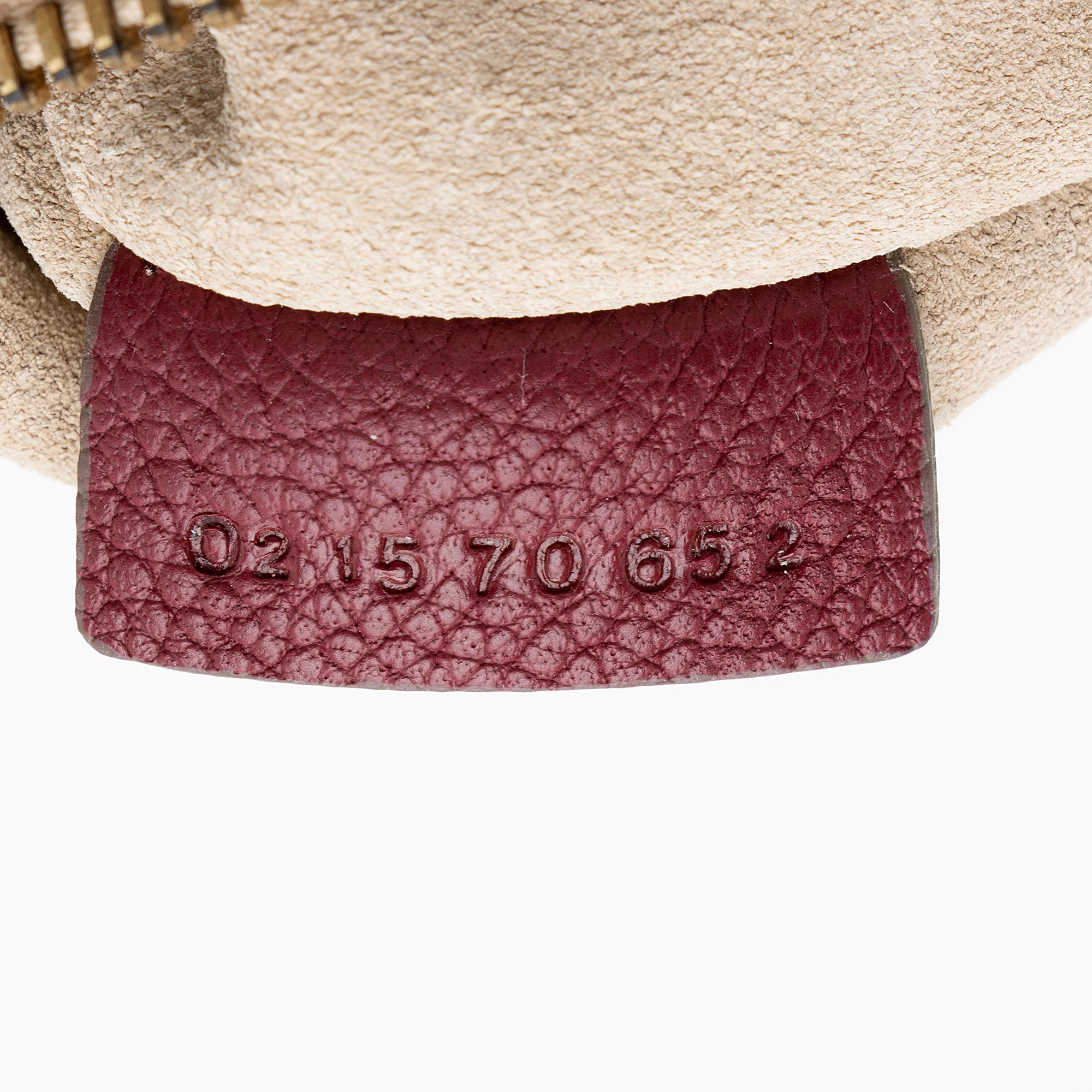 Chloe Calfskin Suede Faye Medium Shoulder Bag (SHF-22974)