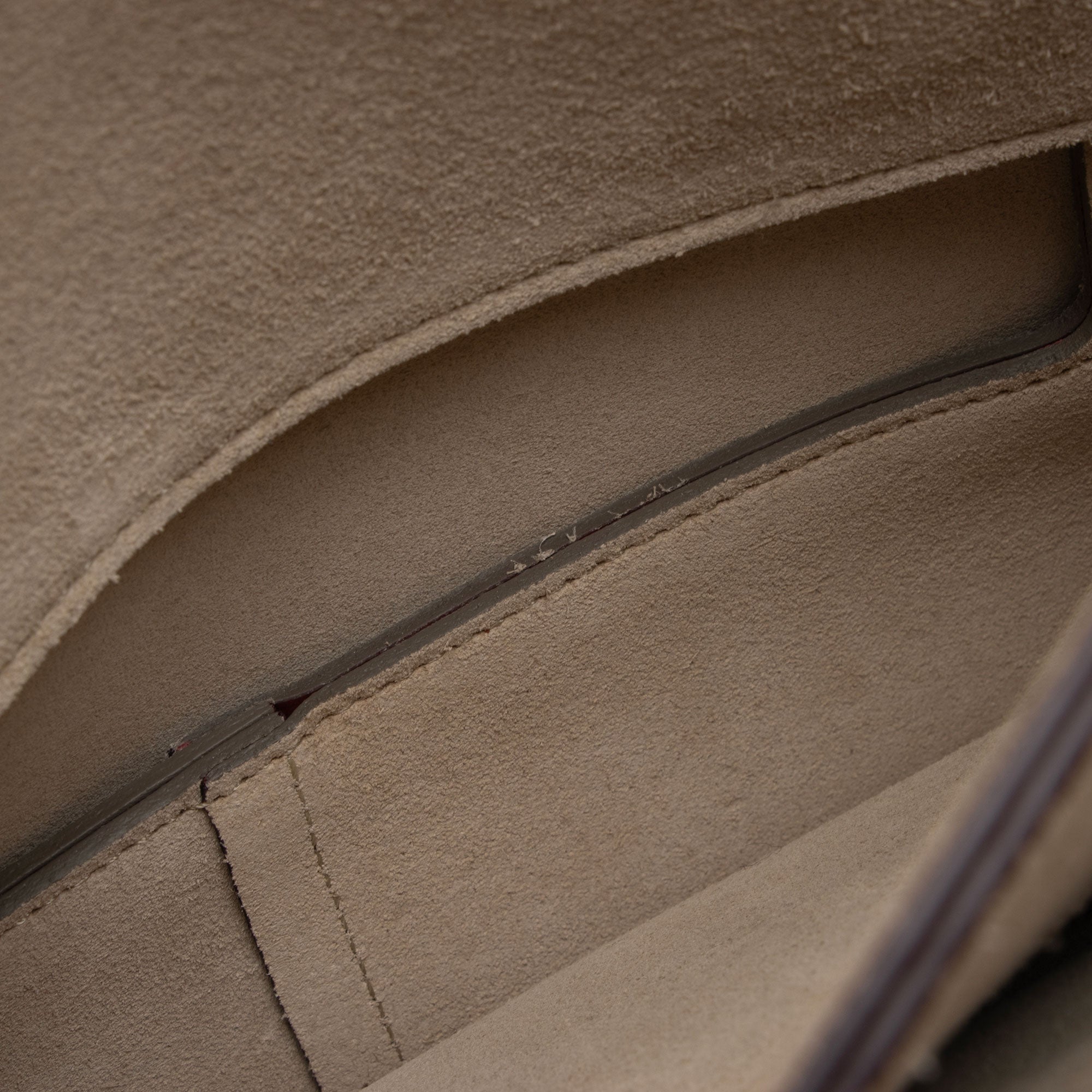 Chloe Calfskin Suede Faye Medium Shoulder Bag (SHF-Vx8bCr)