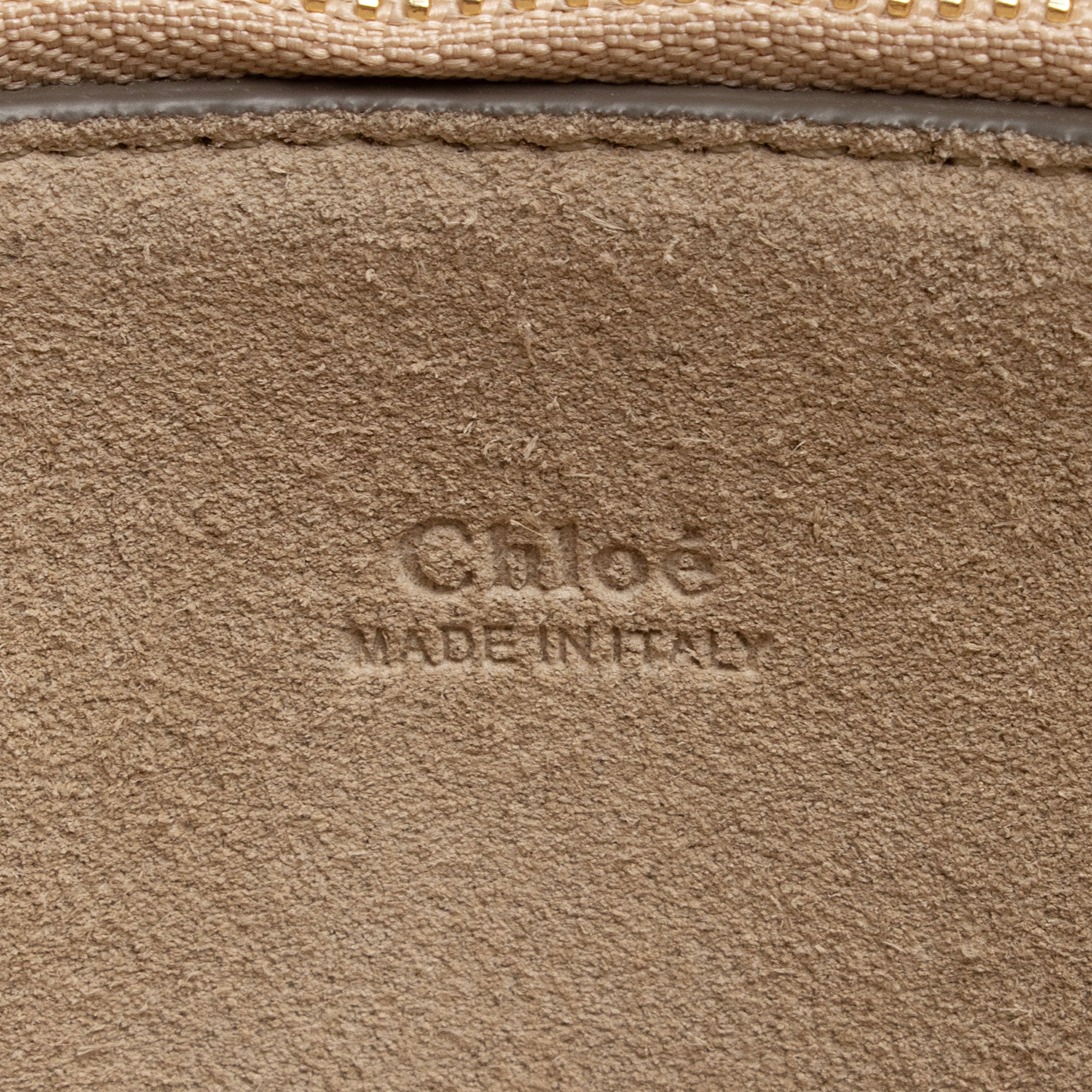 Chloe Calfskin Suede Faye Medium Shoulder Bag (SHF-Vx8bCr)