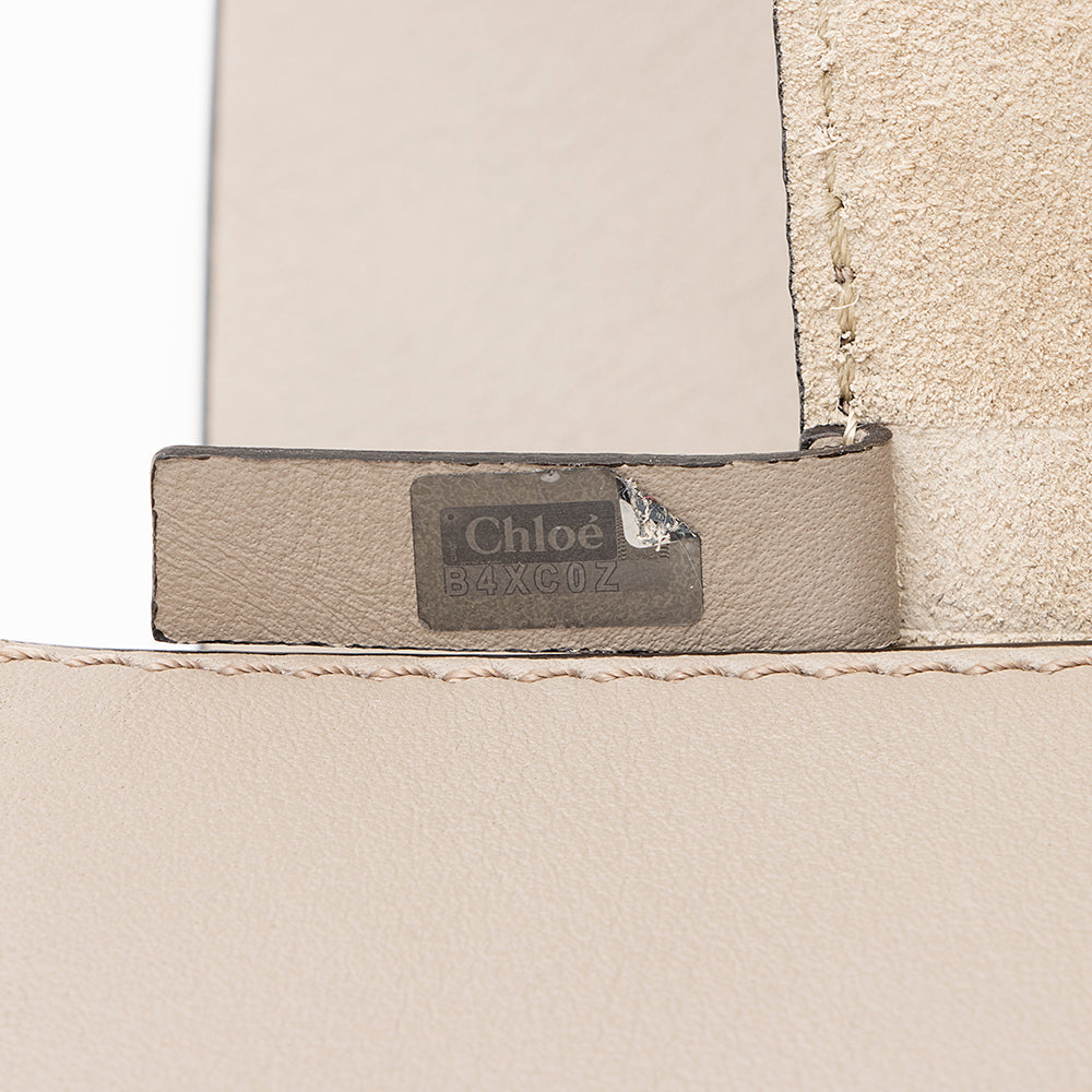 Chloe Calfskin Suede Faye Mini Shoulder Bag (SHF-21629)