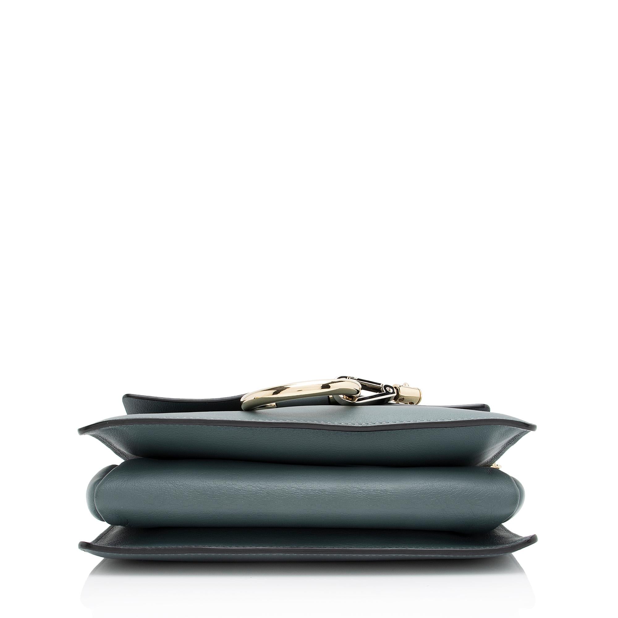 Chloe Calfskin Suede Faye Small Shoulder Bag (SHF-23665)