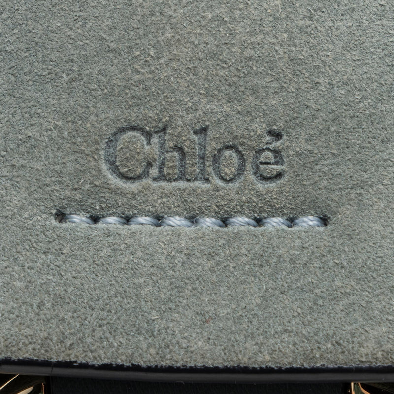 Chloe Calfskin Suede Faye Small Shoulder Bag (SHF-23665)