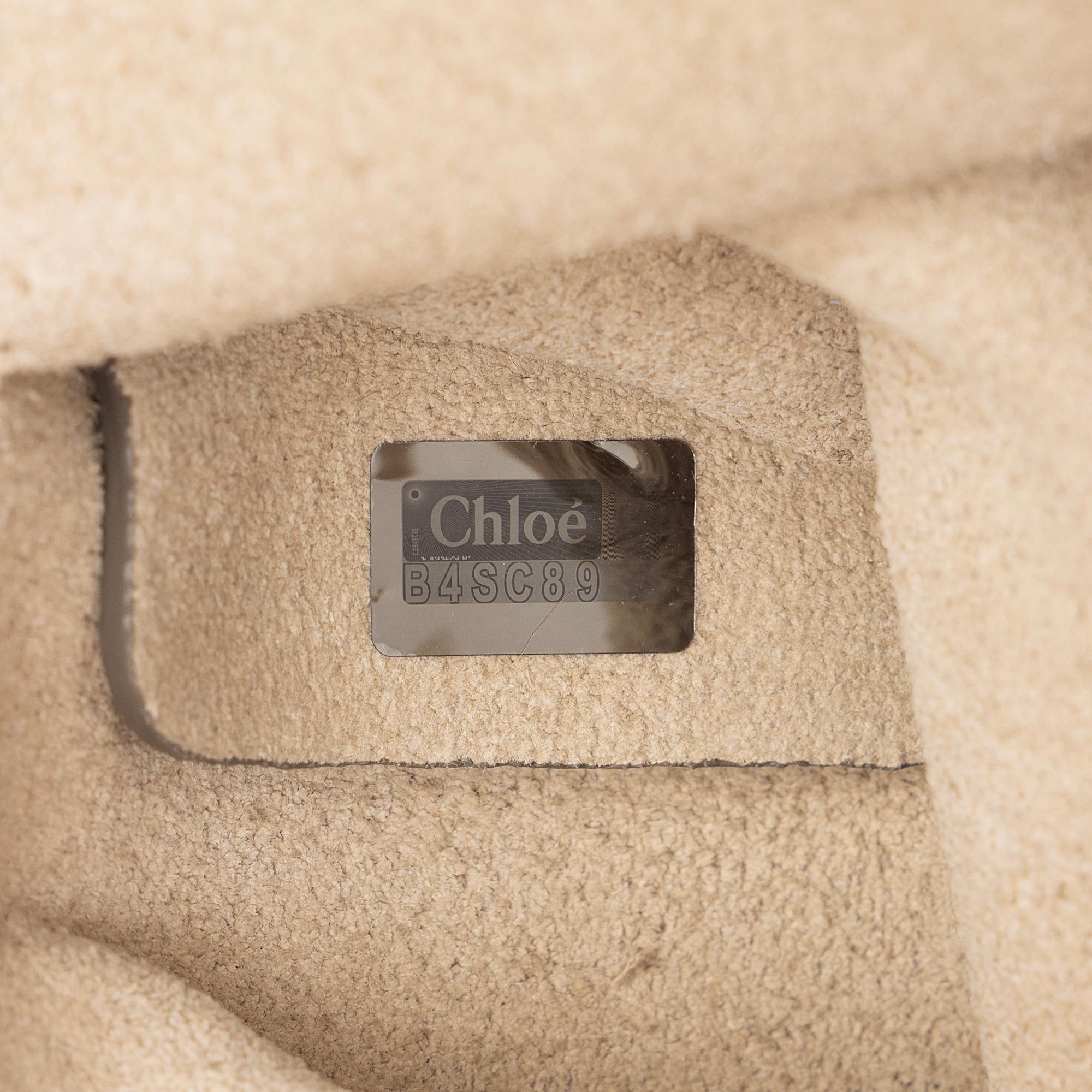 Chloe Calfskin Suede Faye Small Shoulder Bag (SHF-lEvcU8)
