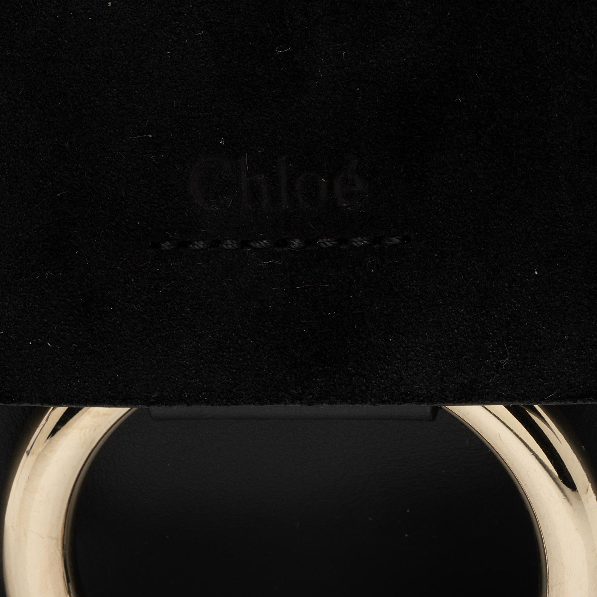 Chloe Calfskin Suede Faye Small Shoulder Bag (SHF-lEvcU8)