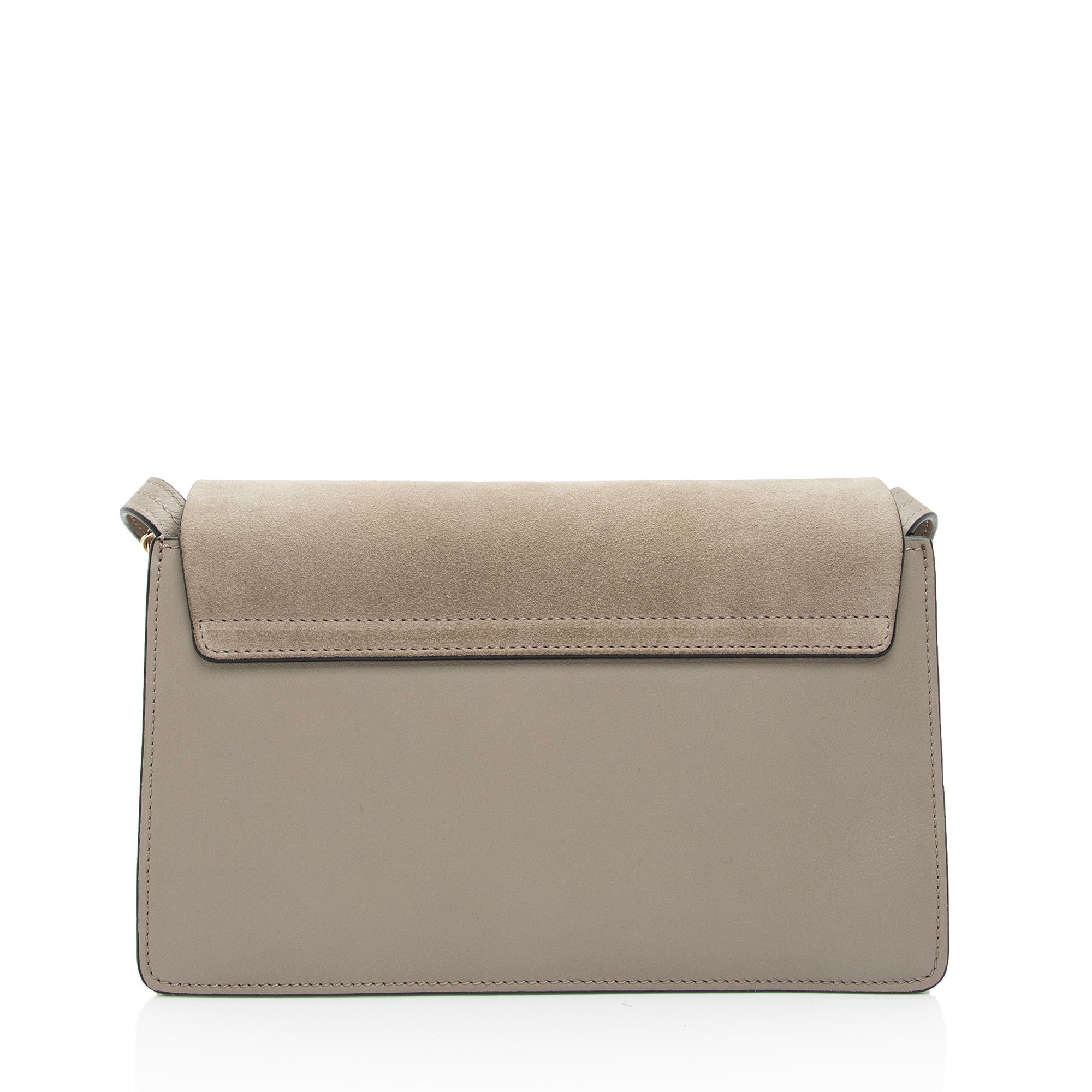 Chloe Calfskin Suede Faye Small Shoulder Bag (SHF-dEiGcv)