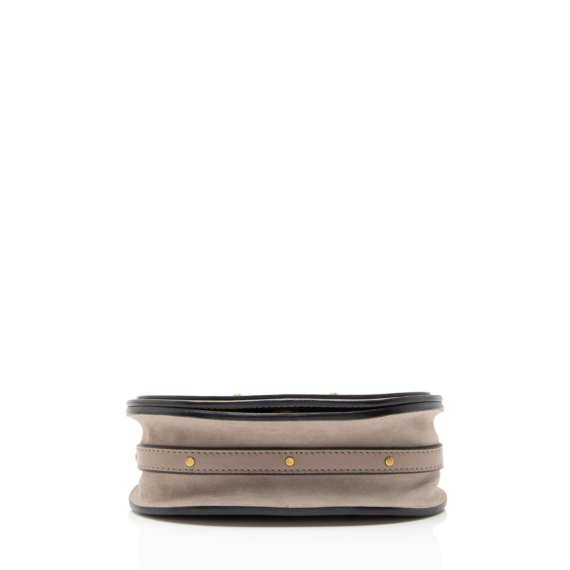 Chloe Calfskin Suede Nile Small Bracelet Bag