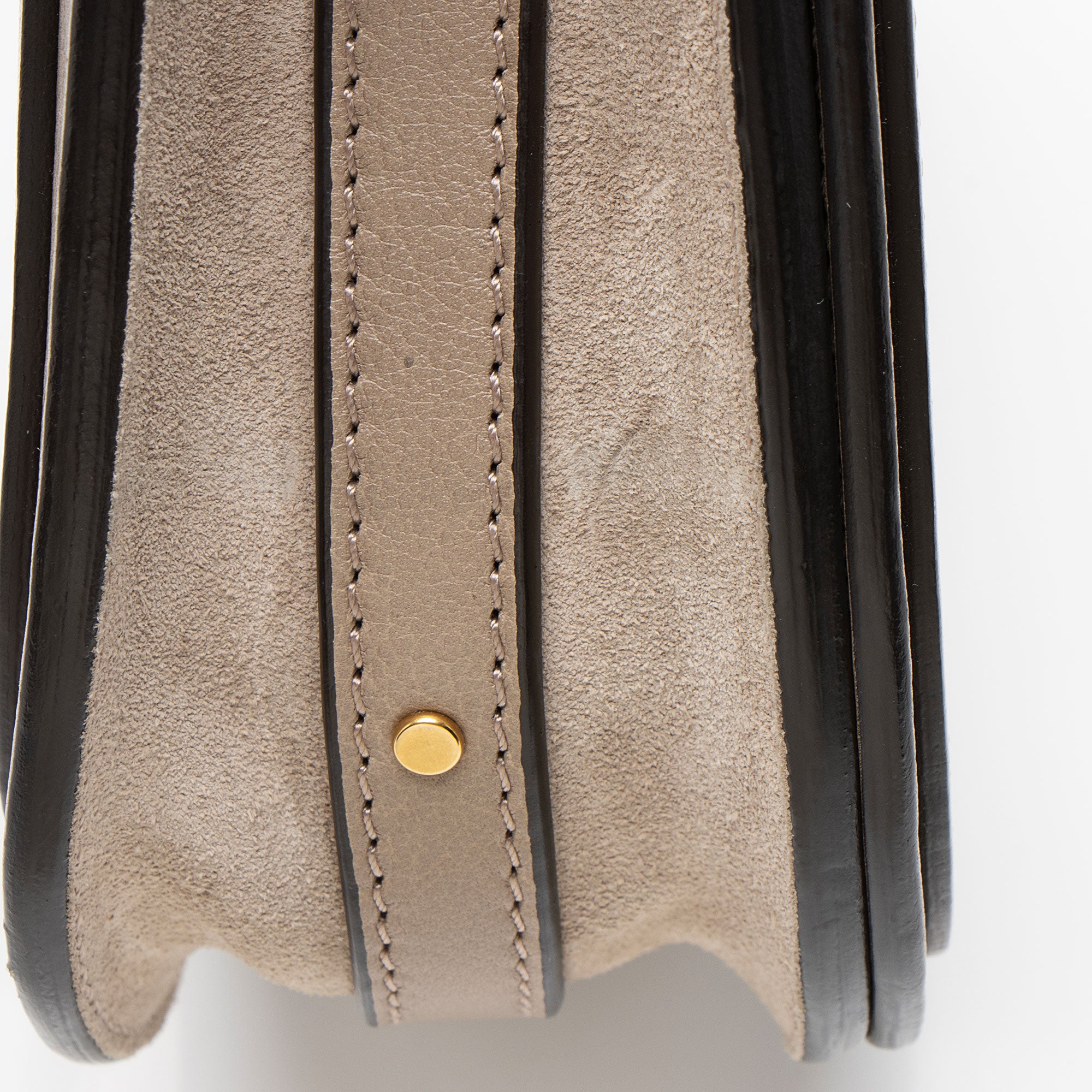 Chloe Calfskin Suede Nile Small Bracelet Bag