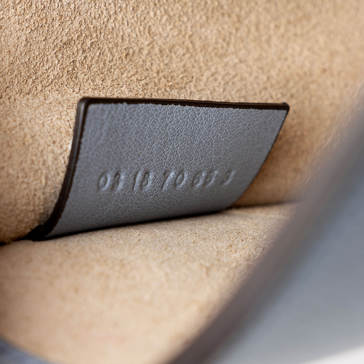 Chloe Calfskin Suede Nile Small Bracelet Bag