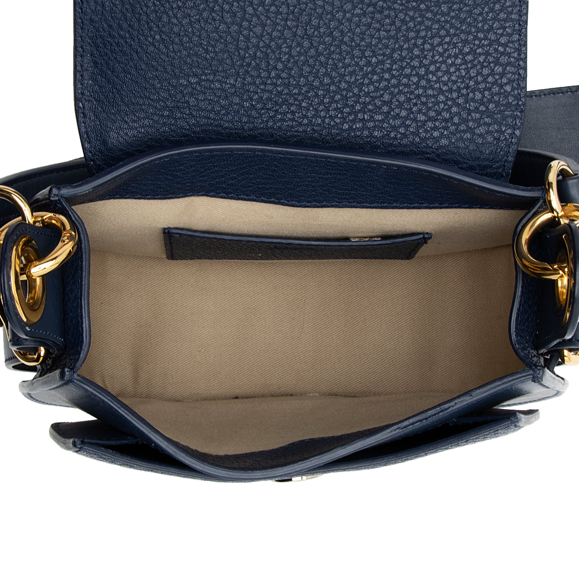 Chloe Calfskin Tess Small Shoulder Bag (SHF-78Bn89)