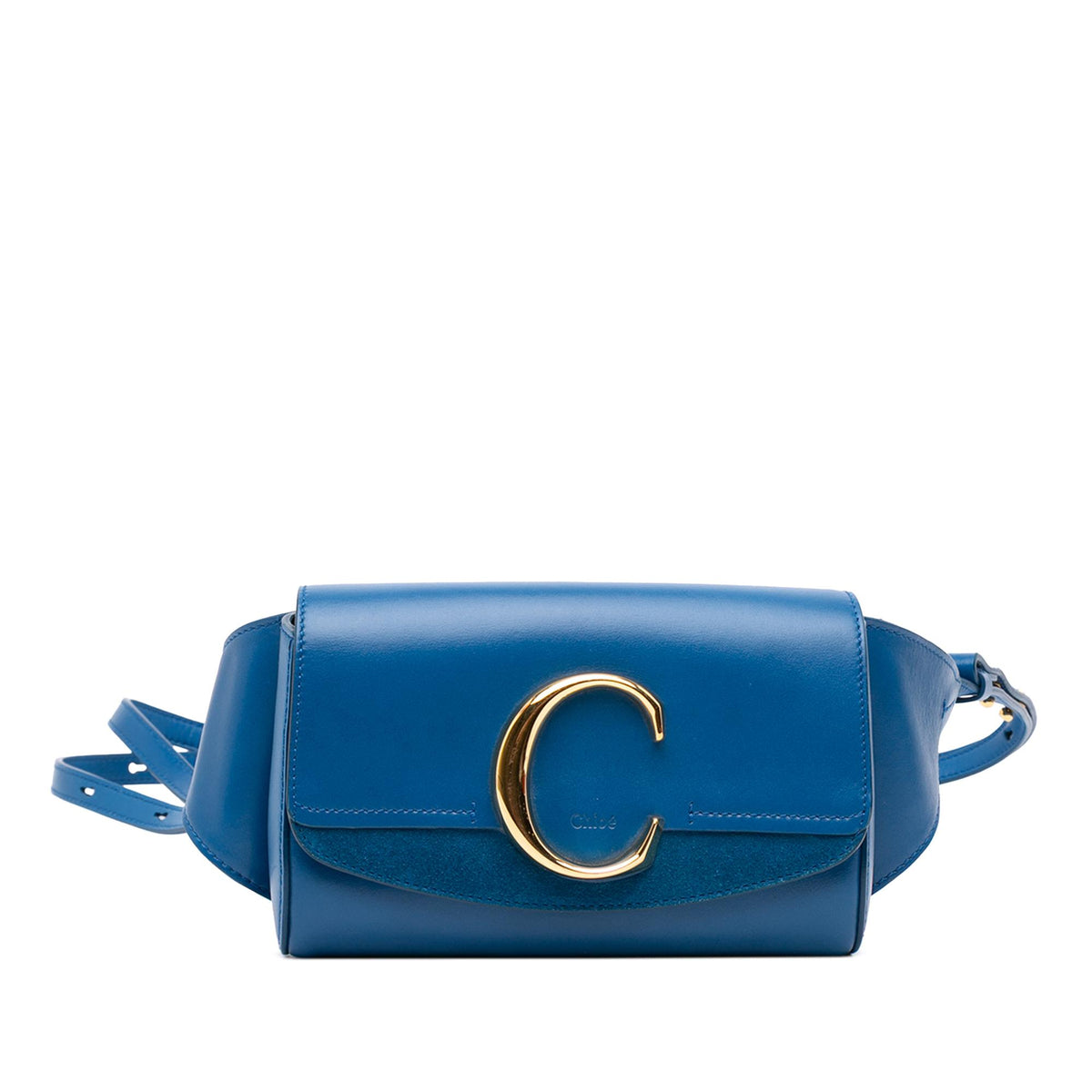 Chloe Calfskin and Suede C Belt Bag