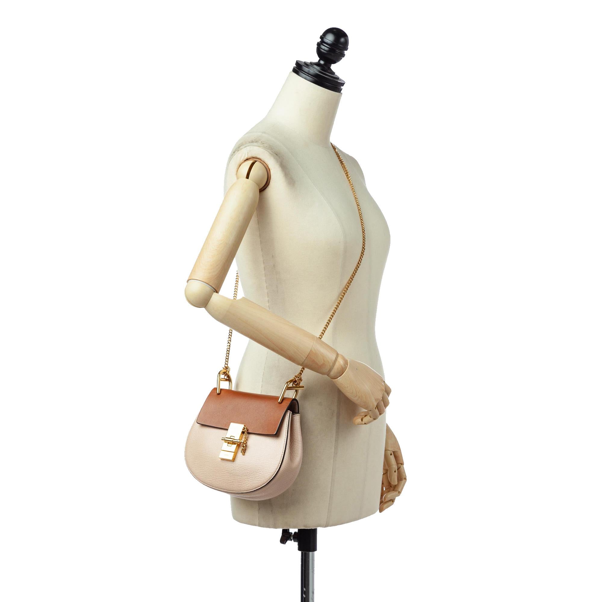 Chloe Drew Leather Crossbody Bag (SHG-21cSJg)