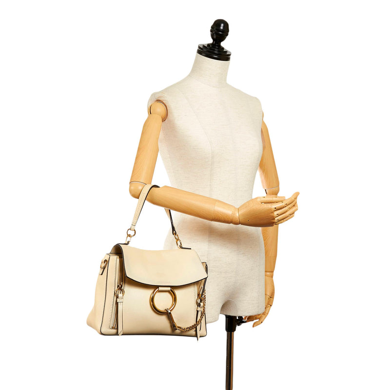 Chloe Faye Day Leather Handbag (SHG-30572) – LuxeDH