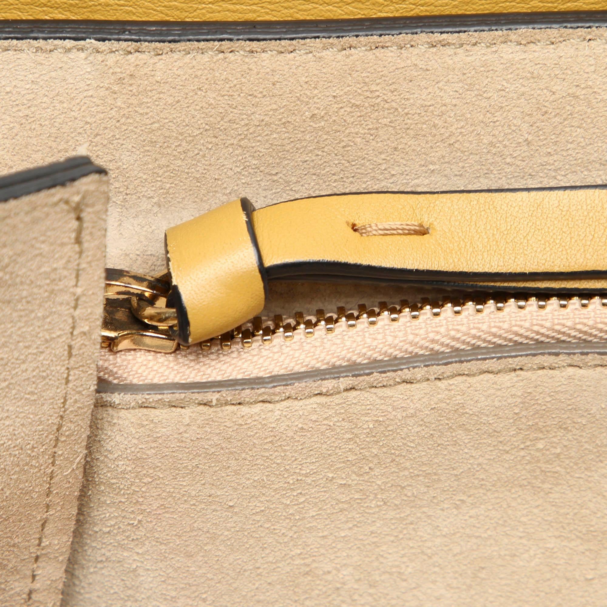 Chloe Faye Leather Shoulder Bag (SHG-ZzNzgV)