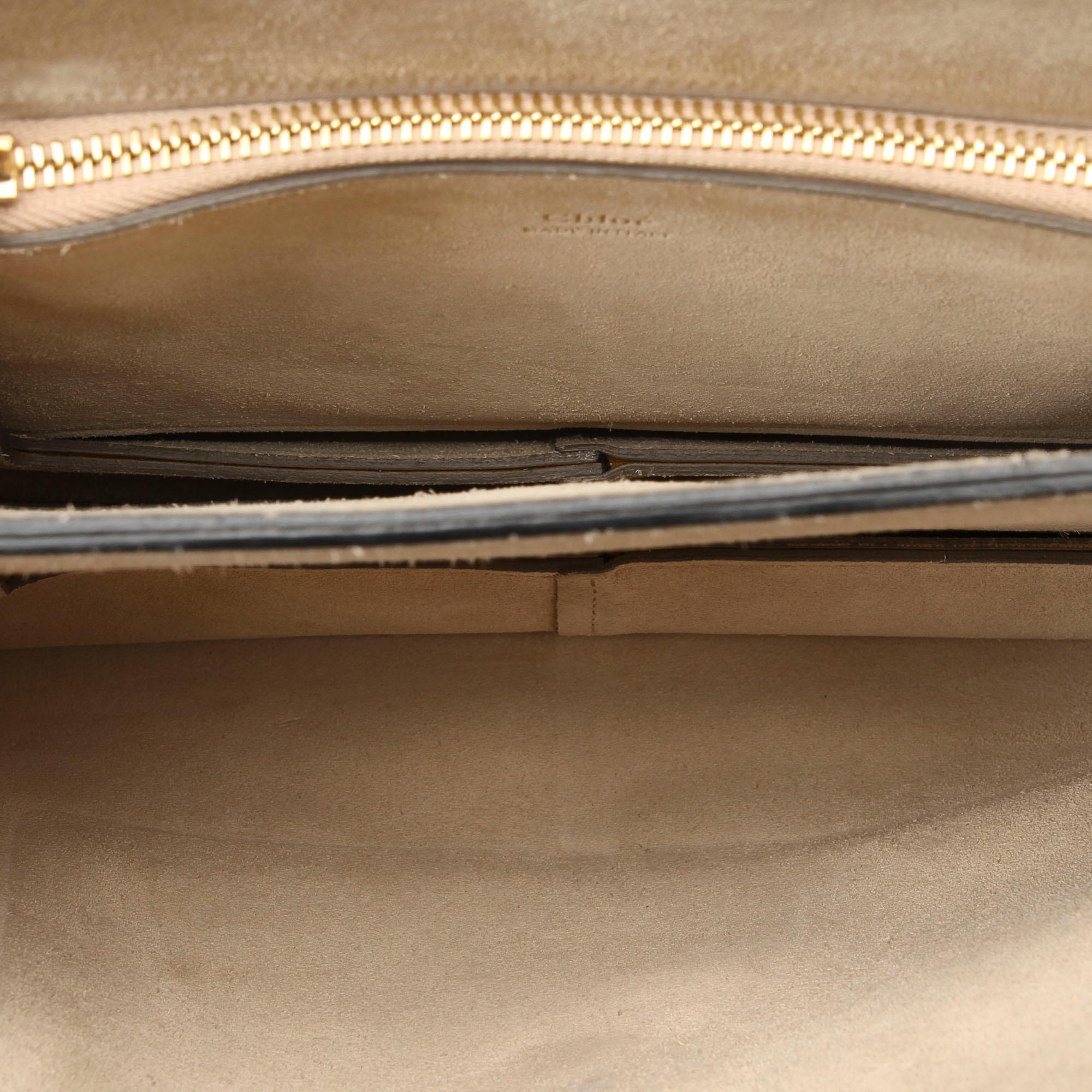 Chloe Faye Leather Shoulder Bag (SHG-ZzNzgV)