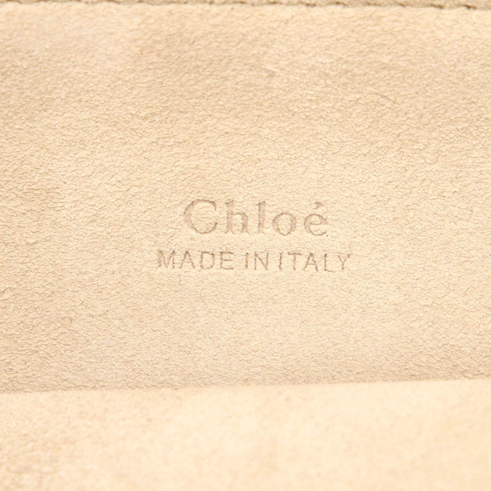 Chloe Faye Leather Shoulder Bag (SHG-ZzNzgV)