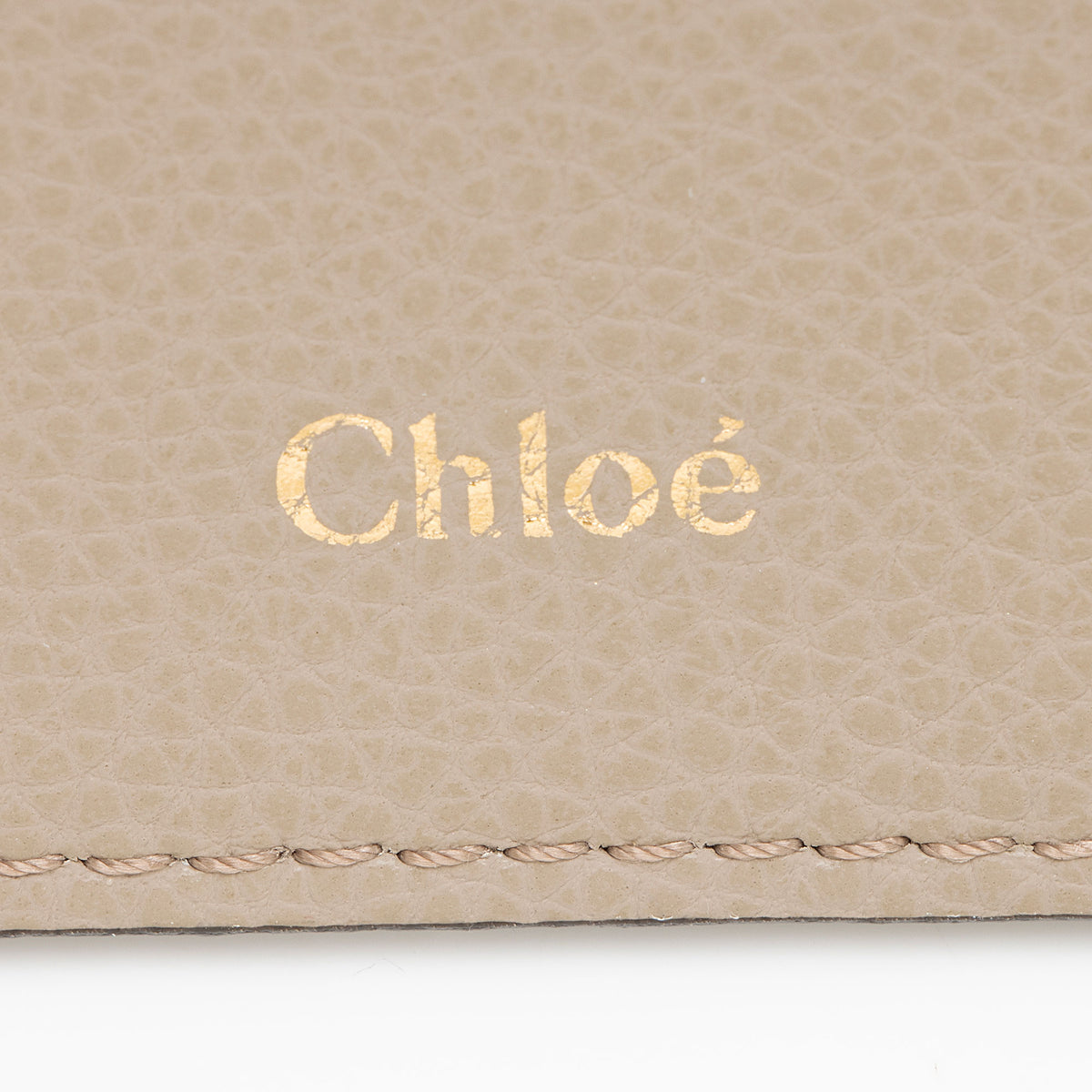 Chloe Grained Calfskin Aby Lock Medium Tote