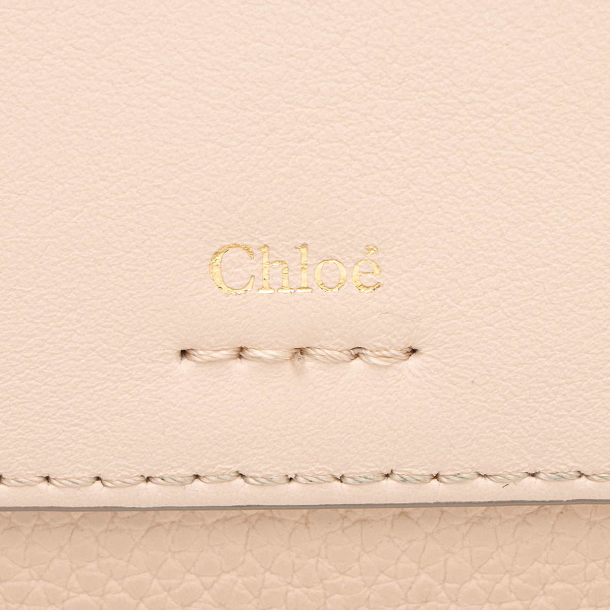 Chloe Grained Calfskin Joe Clutch