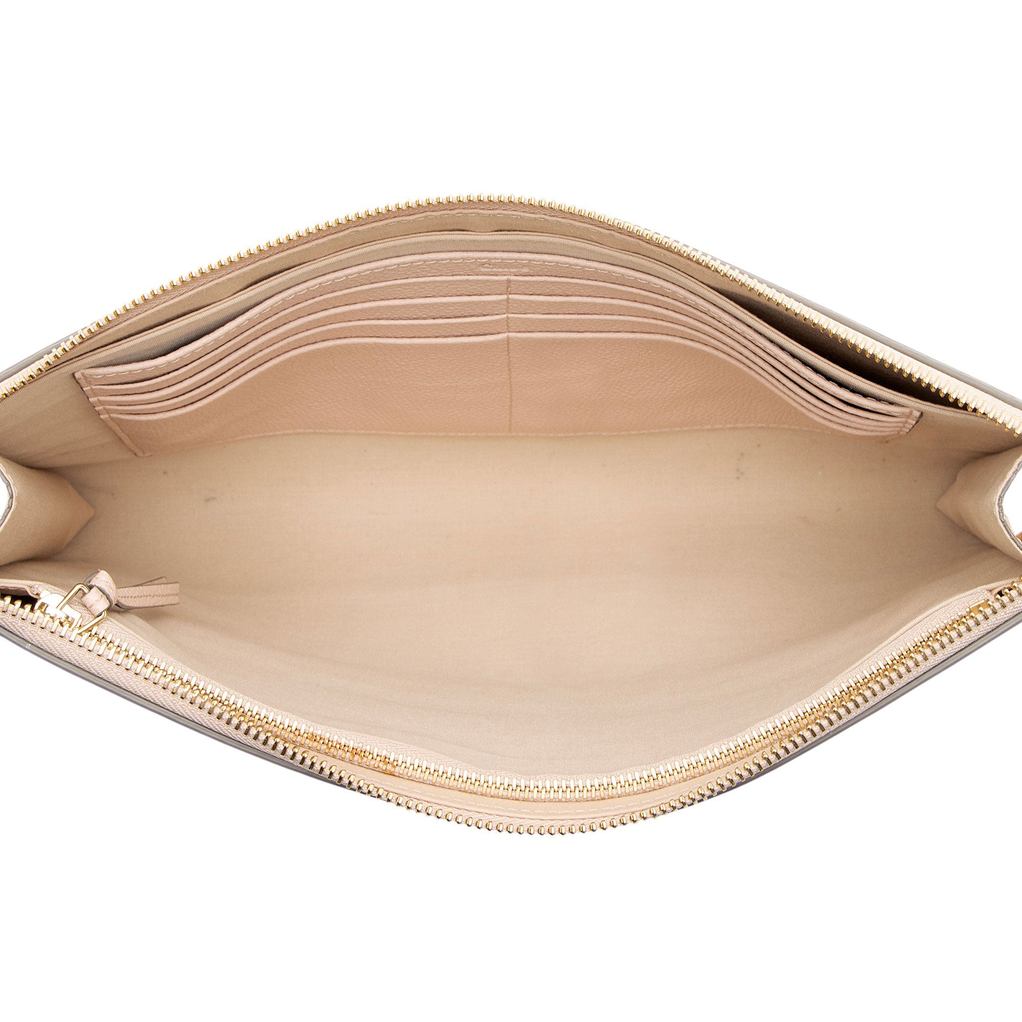 Chloe Grained Calfskin Joe Clutch
